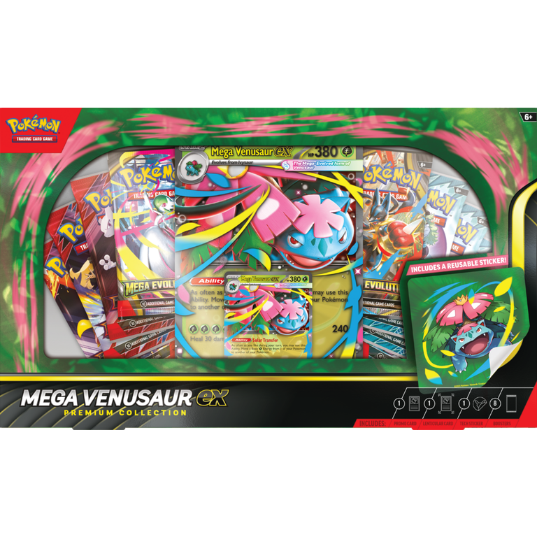 Pokemon Trading Card Game: Mega Venusaur ex Premium Collection