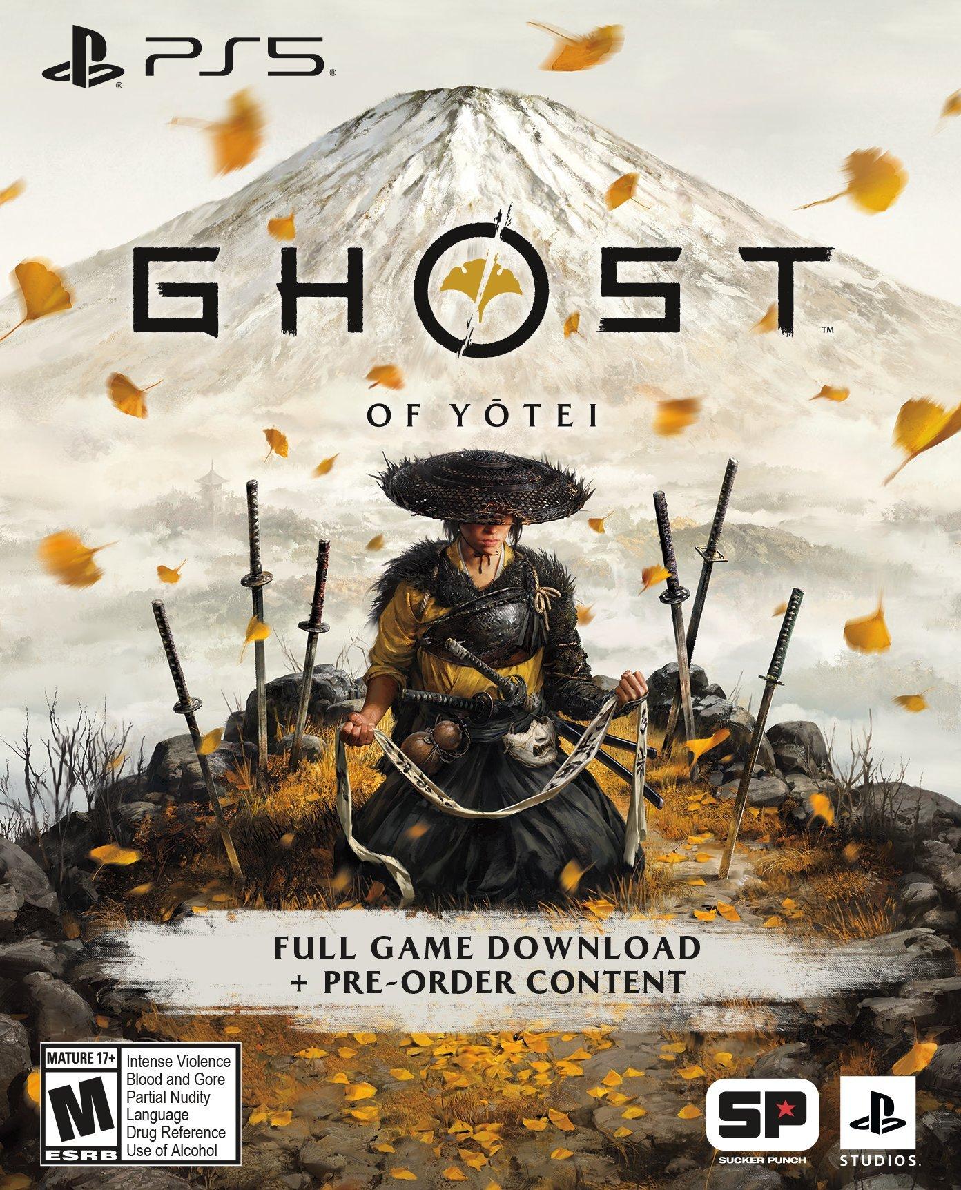 Sony PlayStation 5 Slim Console - Ghost of Yotei Gold Limited Edition Bundle