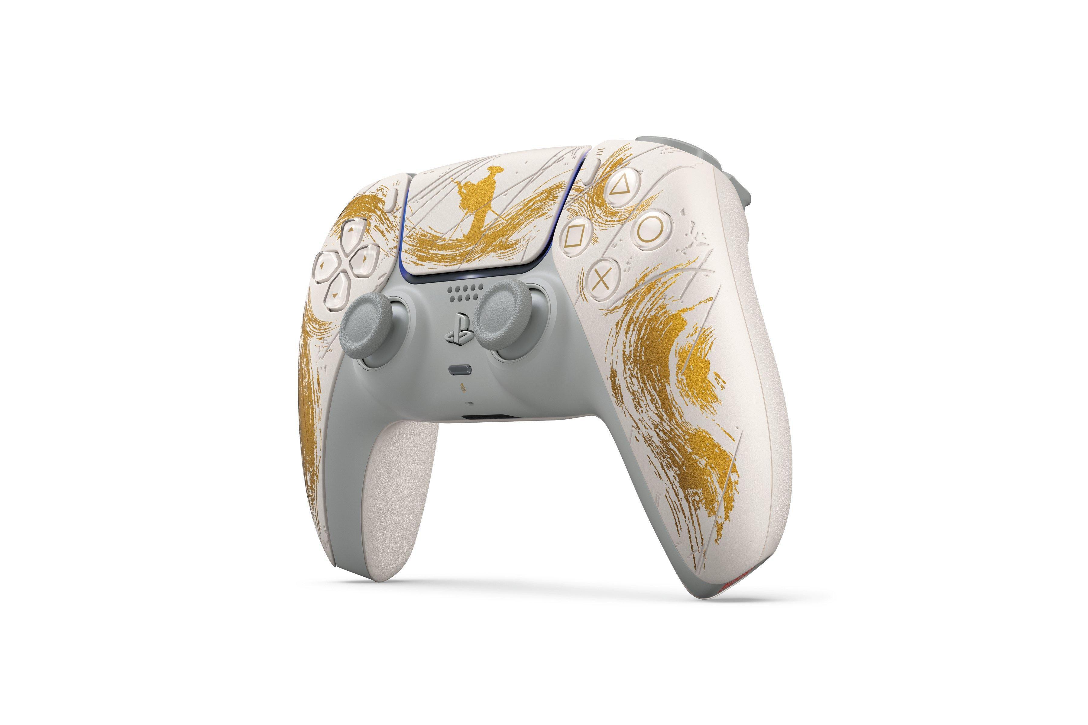 Sony DualSense Wireless Controller for PlayStation 5 - Ghost of Yotei Gold Limited Edition