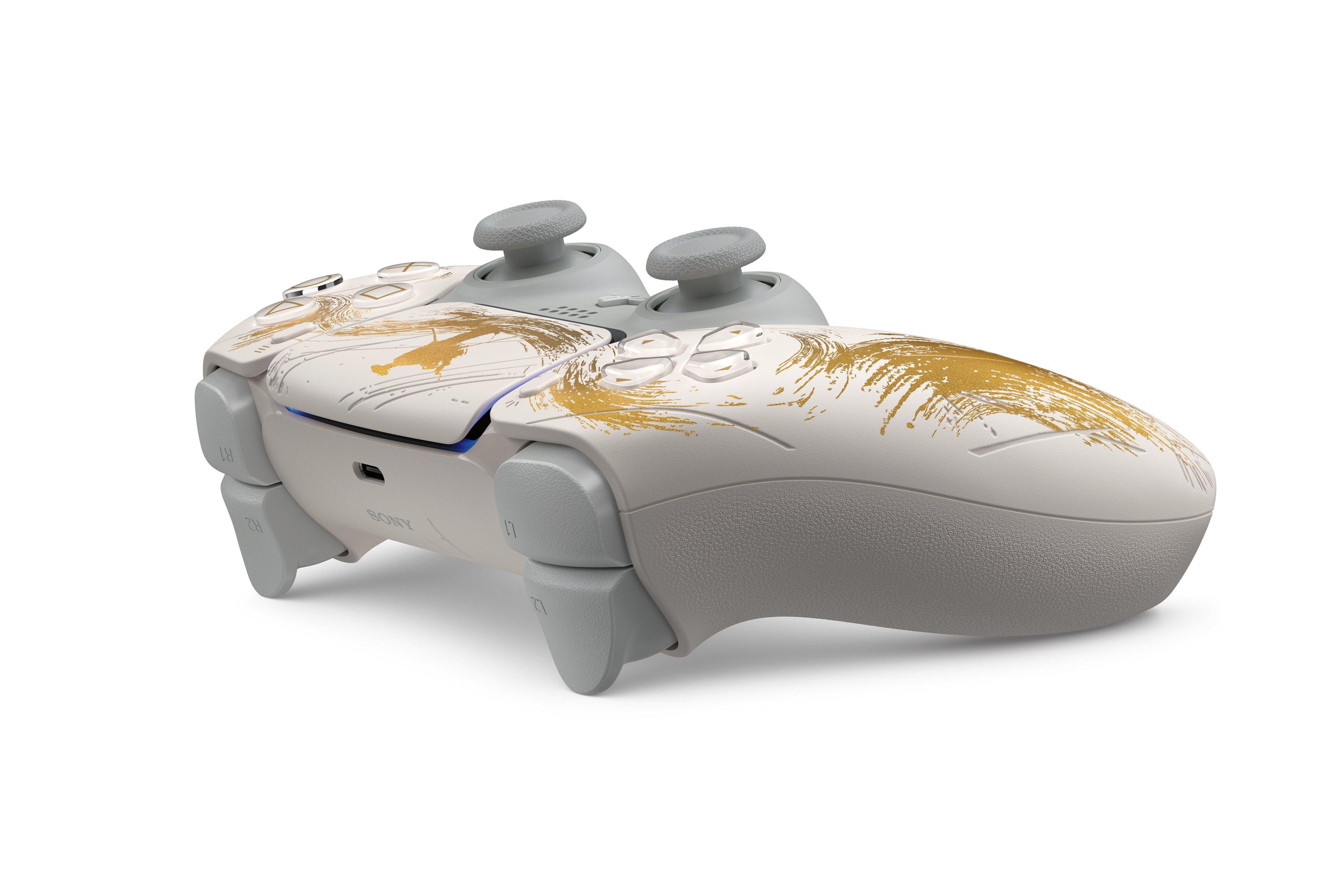 Sony DualSense Wireless Controller for PlayStation 5 - Ghost of Yotei Gold Limited Edition