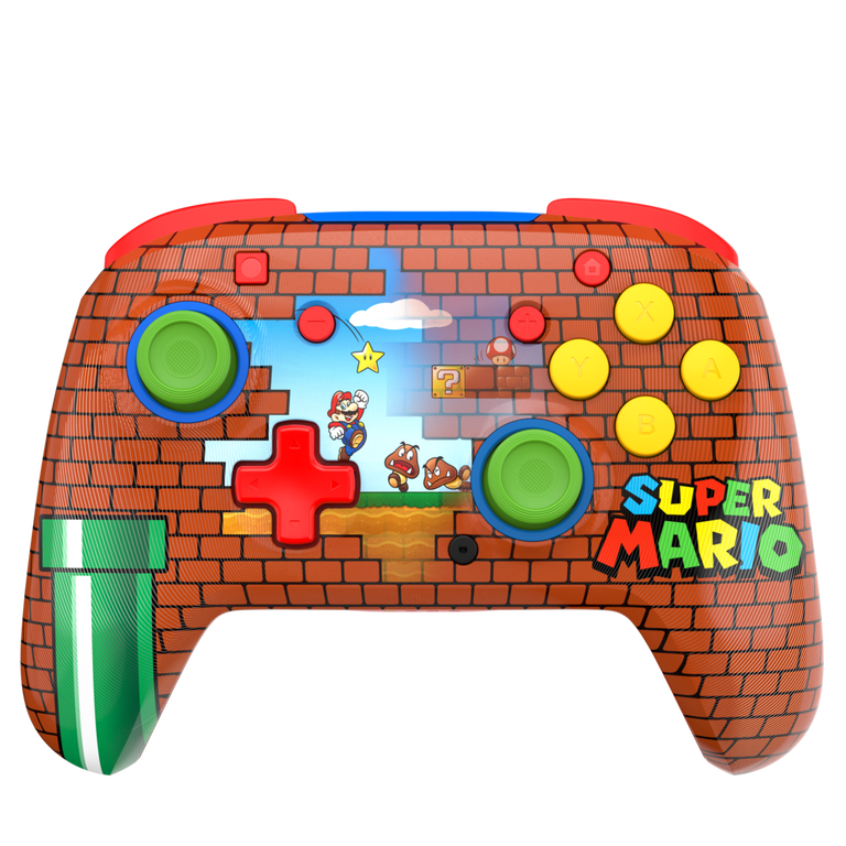Turtle Beach Rematch Wireless Gaming Controller (Mario Bricks) for Nintendo Switch, Nintendo Switch Lite &amp; Nintendo Switch - OLED Model