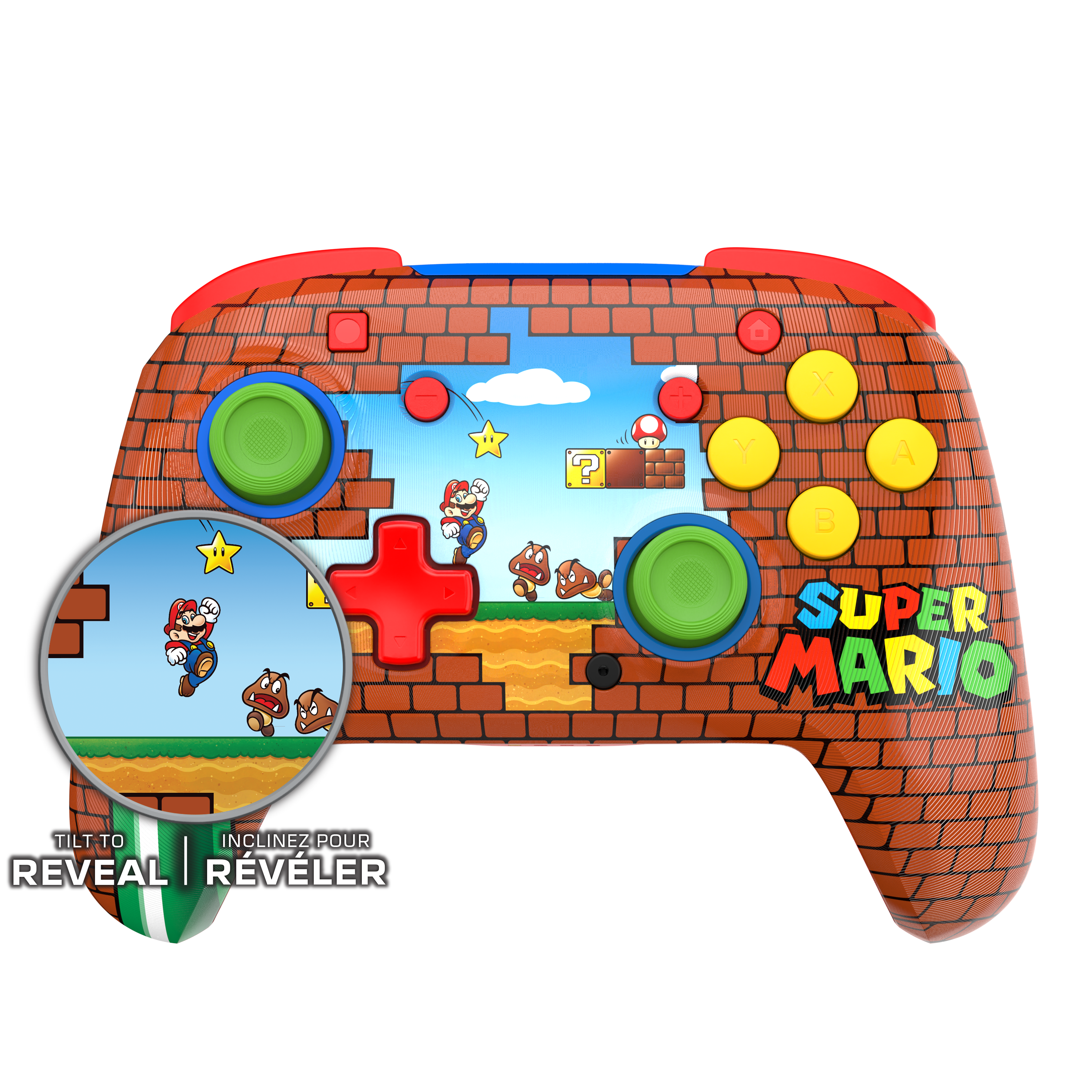 Turtle Beach Rematch Wireless Gaming Controller (Mario Bricks) for Nintendo Switch, Nintendo Switch Lite, Nintendo Switch - OLED Model