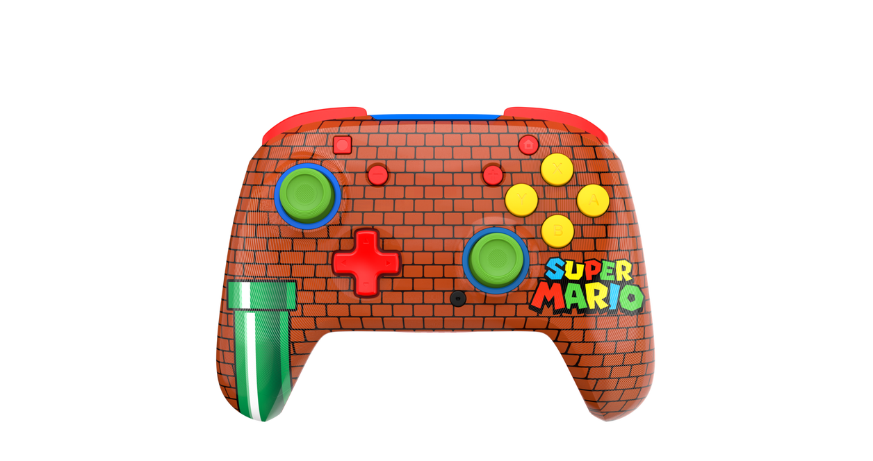 Turtle Beach Rematch Wireless Gaming Controller (Mario Bricks) for Nintendo Switch, Nintendo Switch Lite &amp; Nintendo Switch - OLED Model