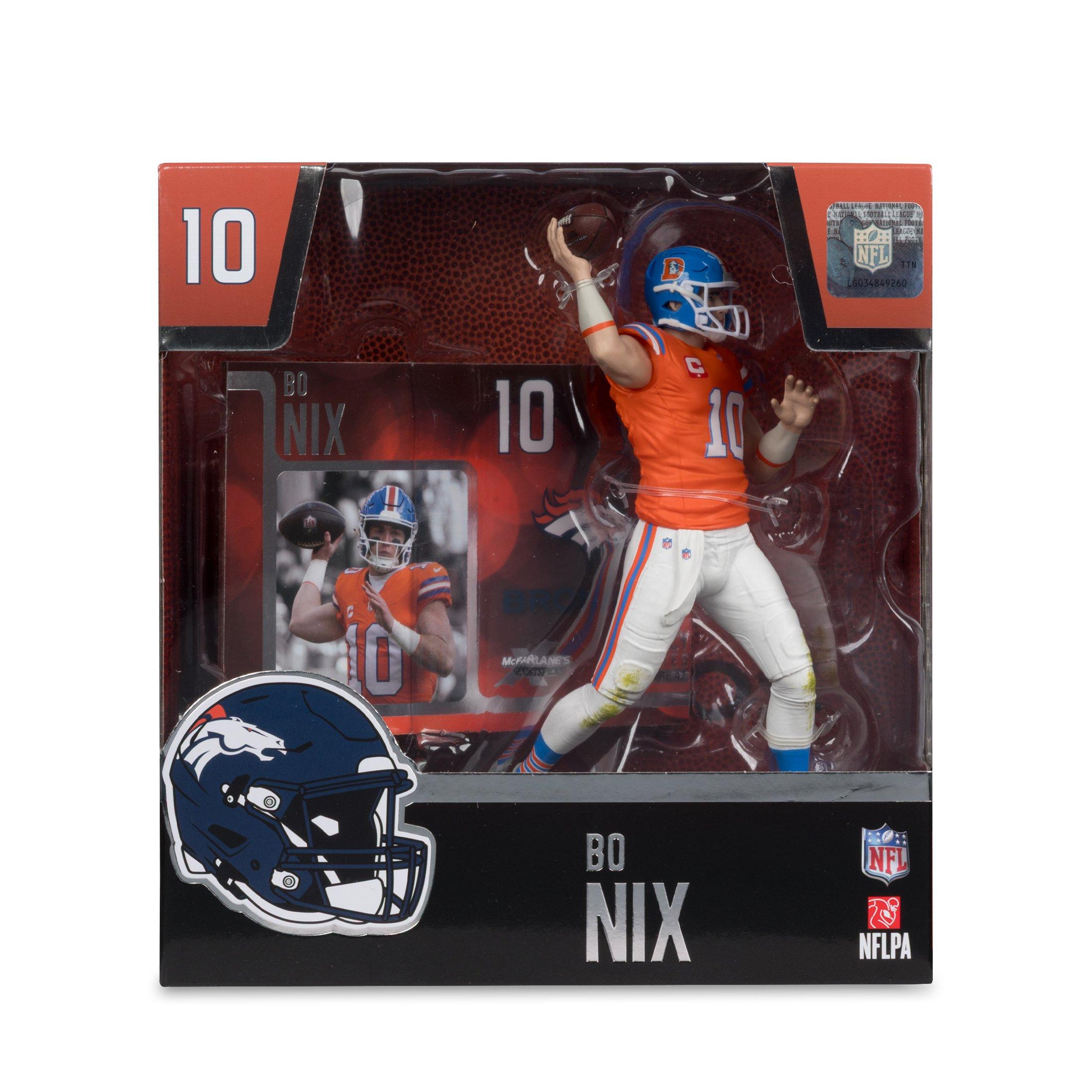 McFarlane Toys SportsPicks NFL Series Denver Broncos Bo Nix (Classic Jersey) 7-in Figure