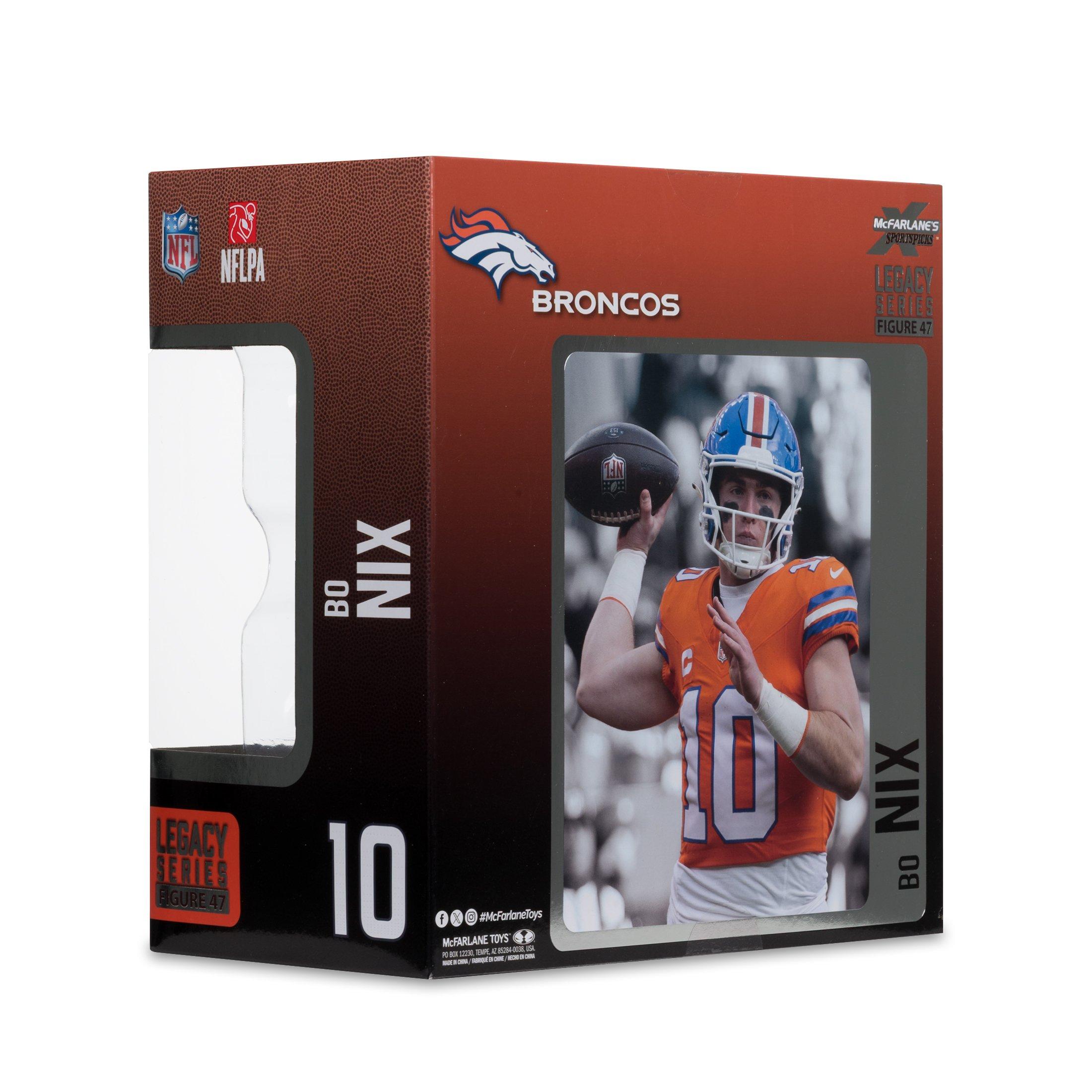 McFarlane Toys SportsPicks NFL Series Denver Broncos Bo Nix (Classic Jersey) 7-in Figure