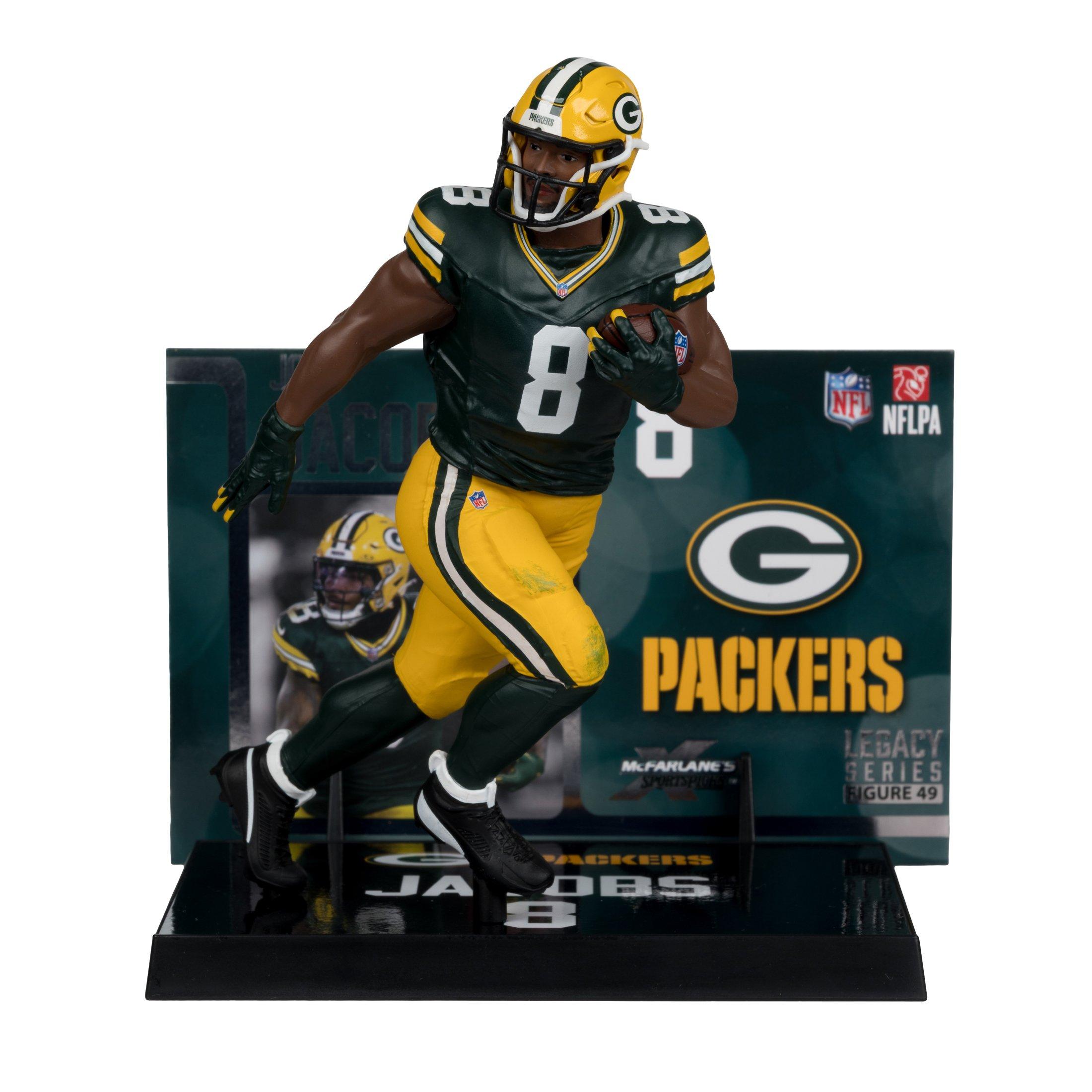 McFarlane Toys SportsPicks NFL Series Green Bay Packers Josh Jacobs 7-in Figure