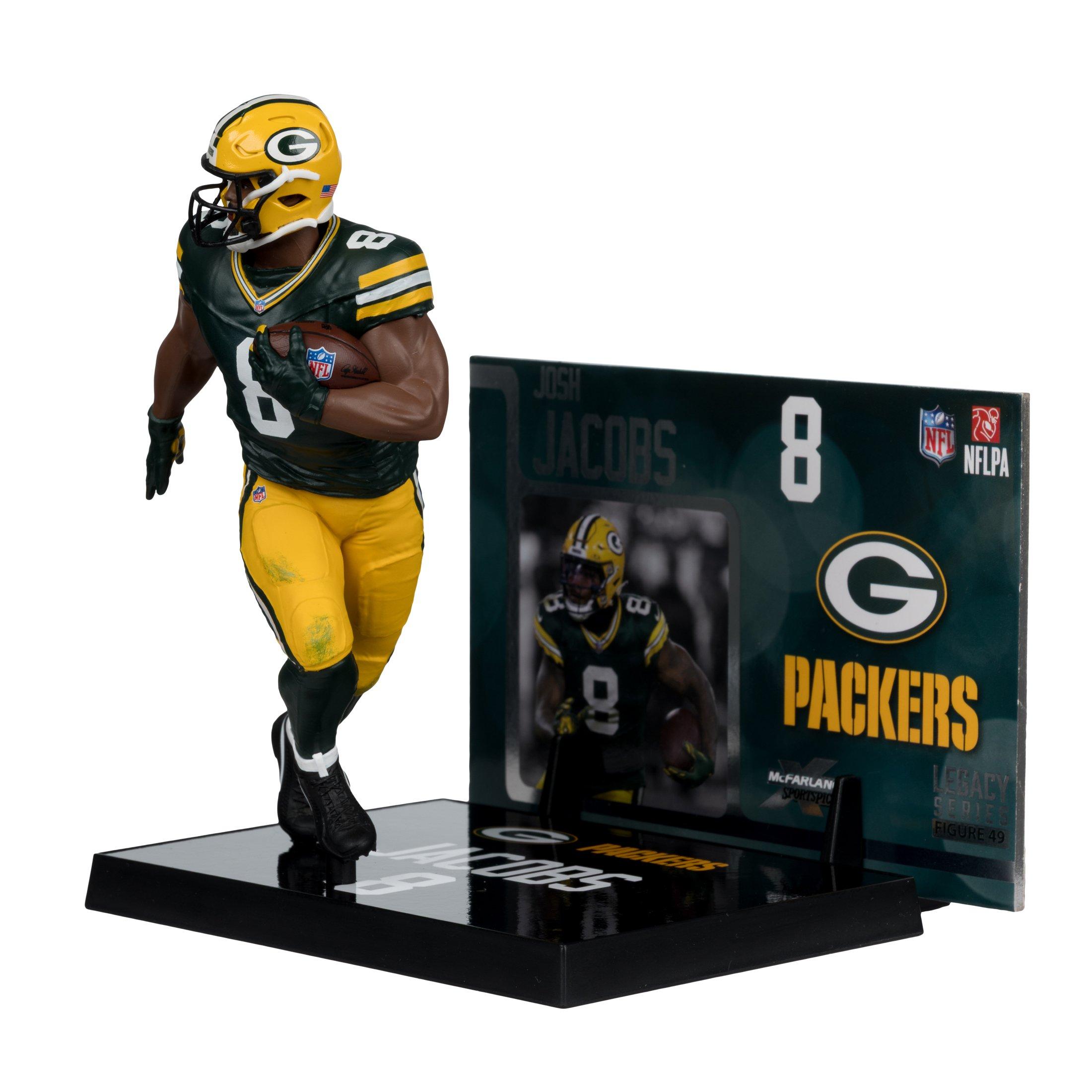 McFarlane Toys SportsPicks NFL Series Green Bay Packers Josh Jacobs 7-in Figure