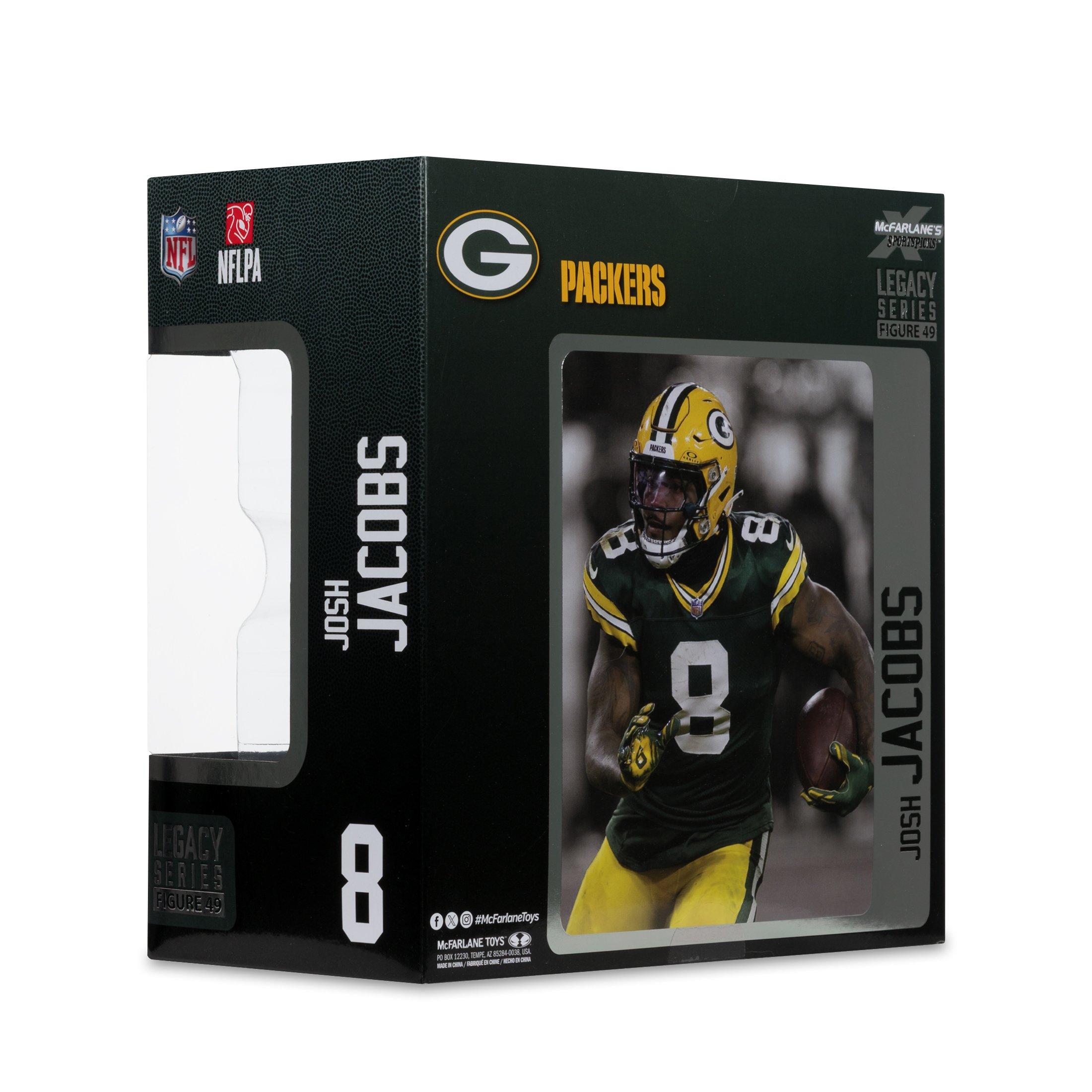 McFarlane Toys SportsPicks NFL Series Green Bay Packers Josh Jacobs 7-in Figure