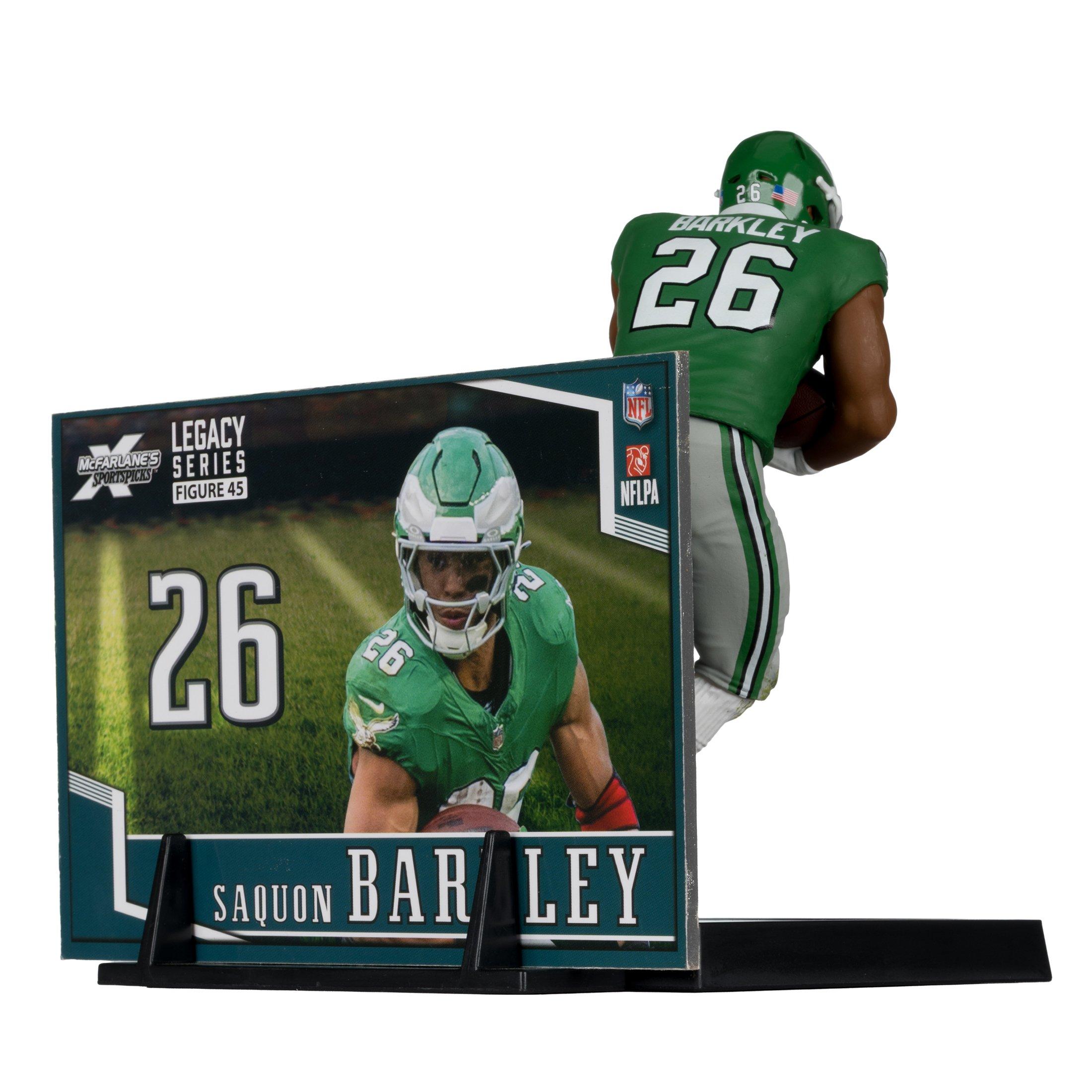 McFarlane Toys SportsPicks NFL Series Super Bowl Edition Philadelphia Eagles Saquon Barkley (Classic Uniform) 7-in Figure