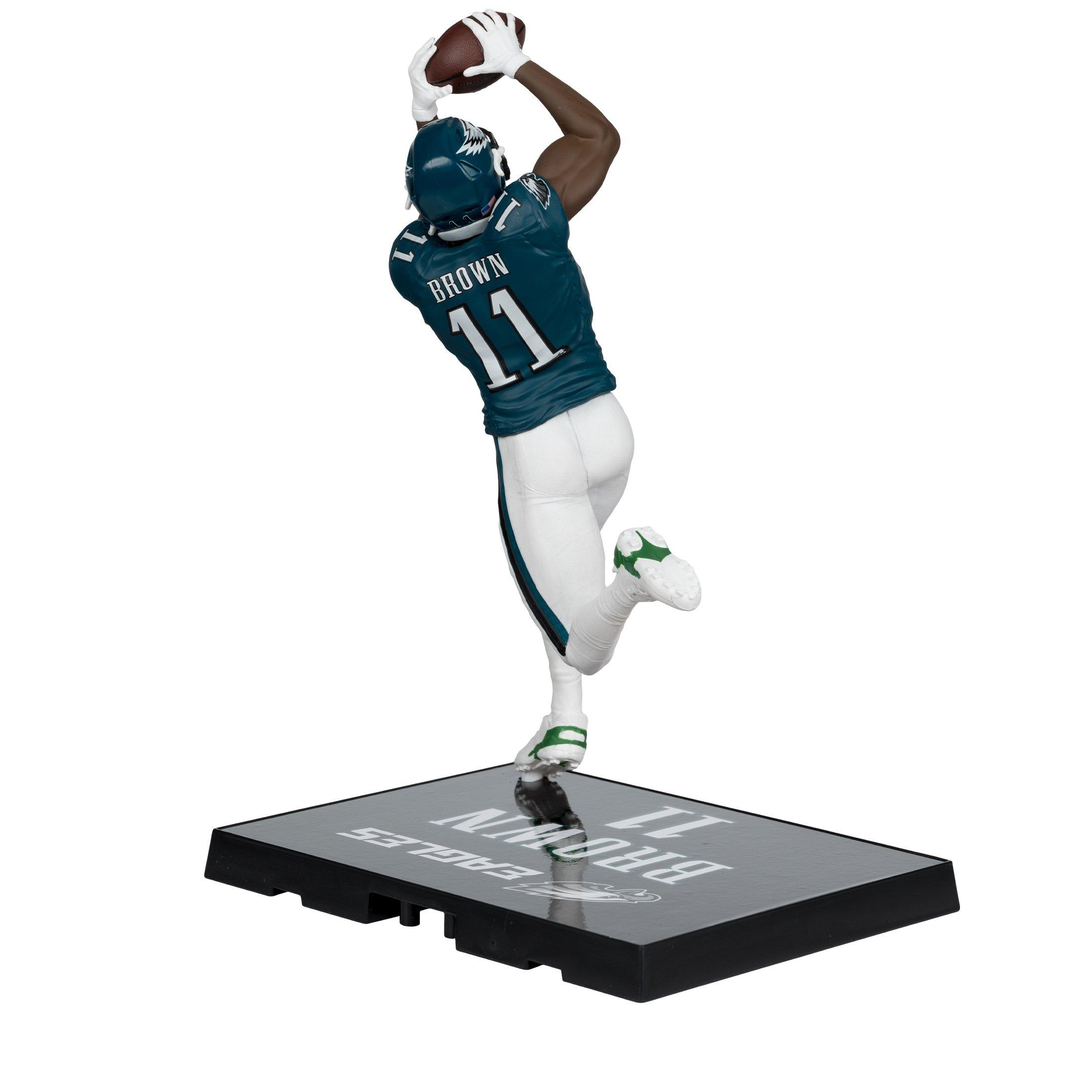 McFarlane Toys SportsPicks NFL Series Super Bowl Edition Philadelphia Eagles A.J. Brown 7-in Figure