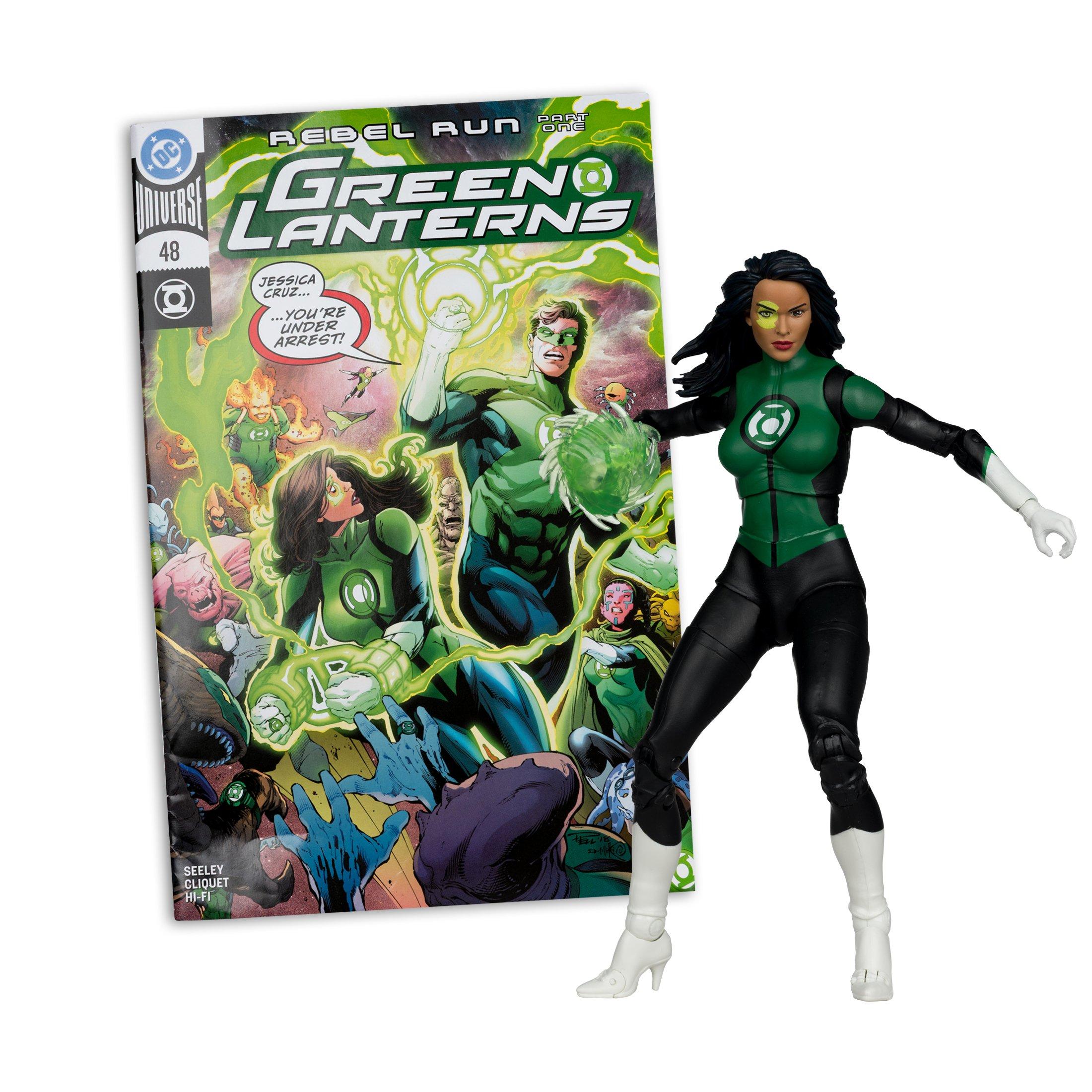 McFarlane Toys DC Direct Green Lantern Jessica Cruz 7-in Action