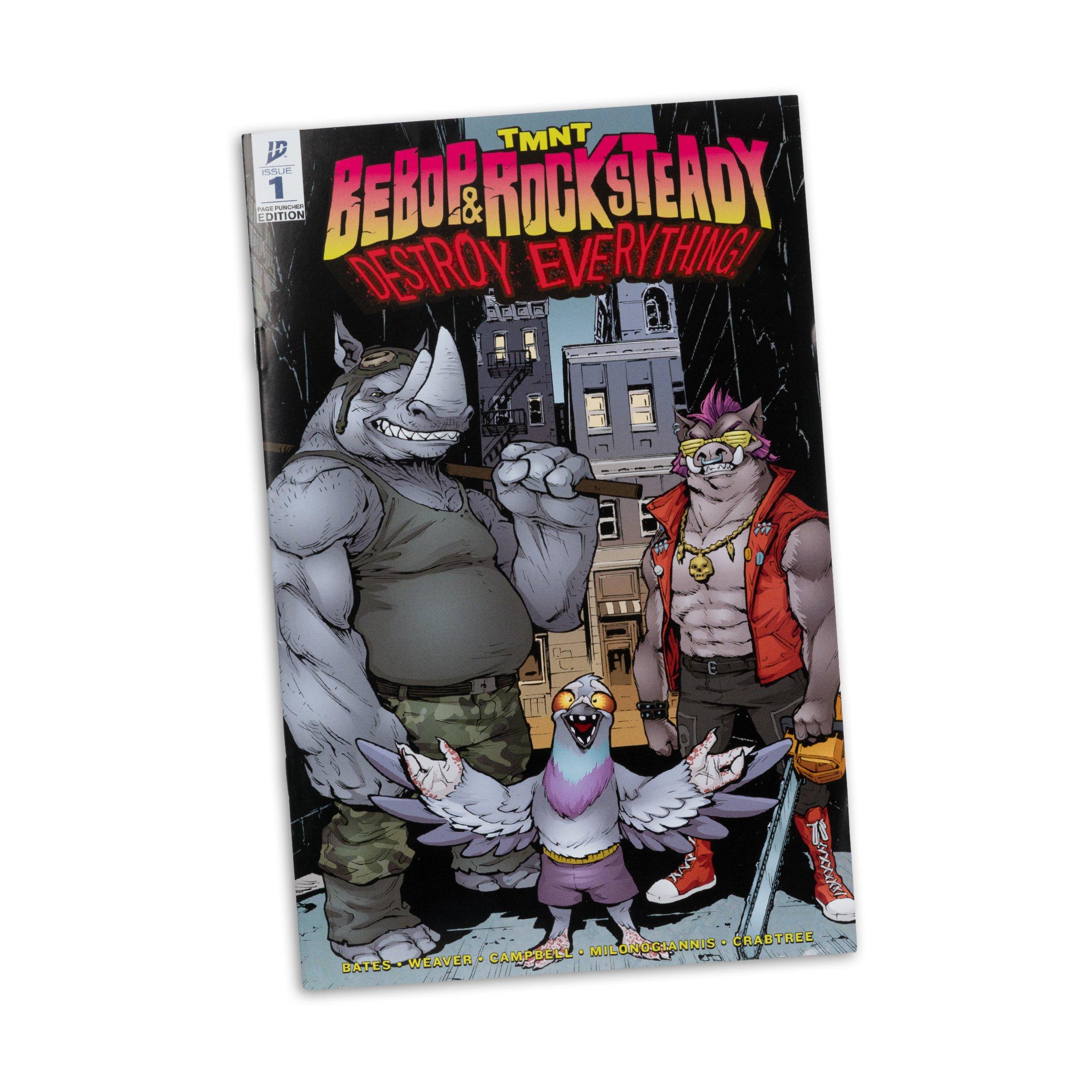 McFarlane Toys Teenage Mutant Ninja Turtles Rocksteady 5-in Action Figure