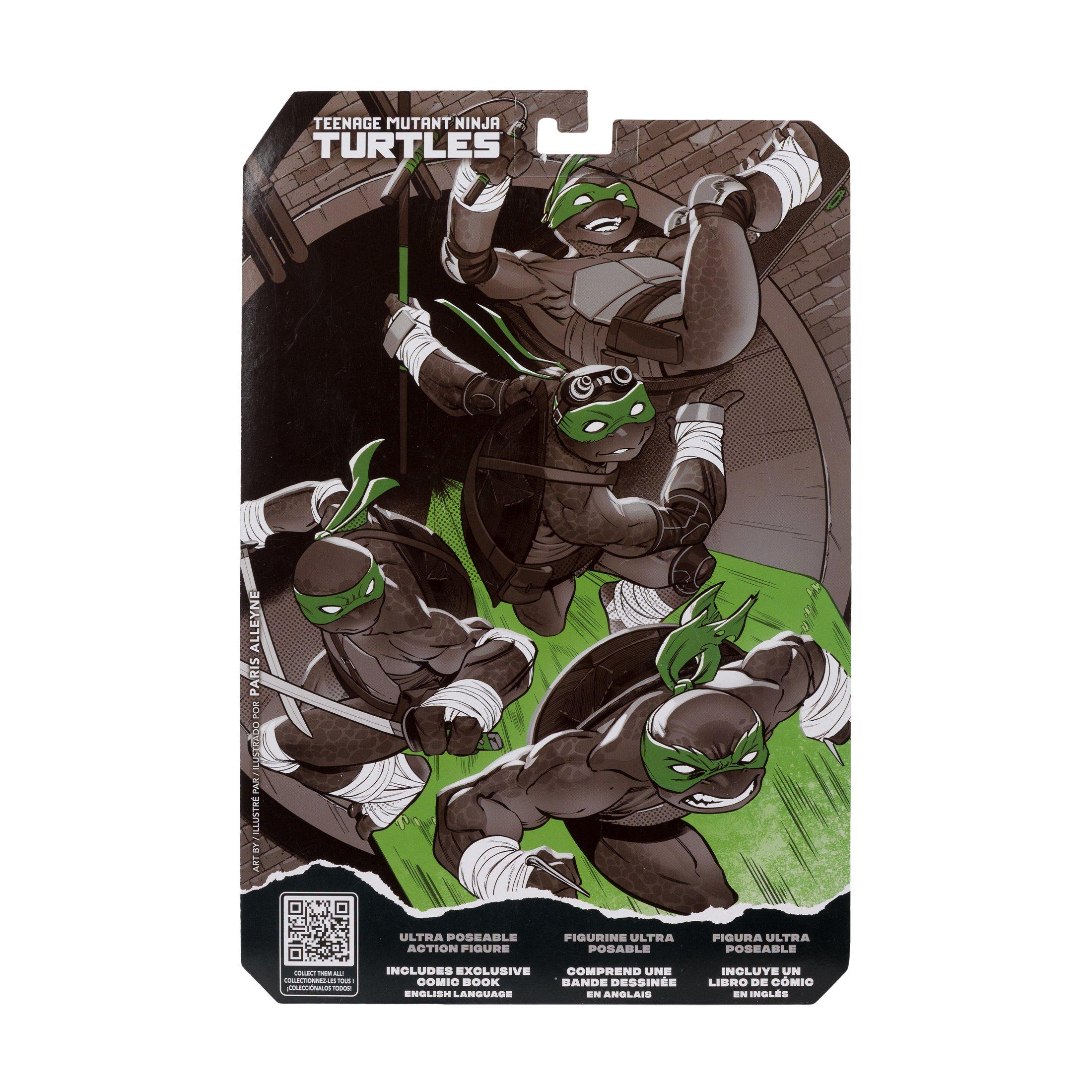 McFarlane Toys Teenage Mutant Ninja Turtles Donatello 5-in Action Figure With Comic