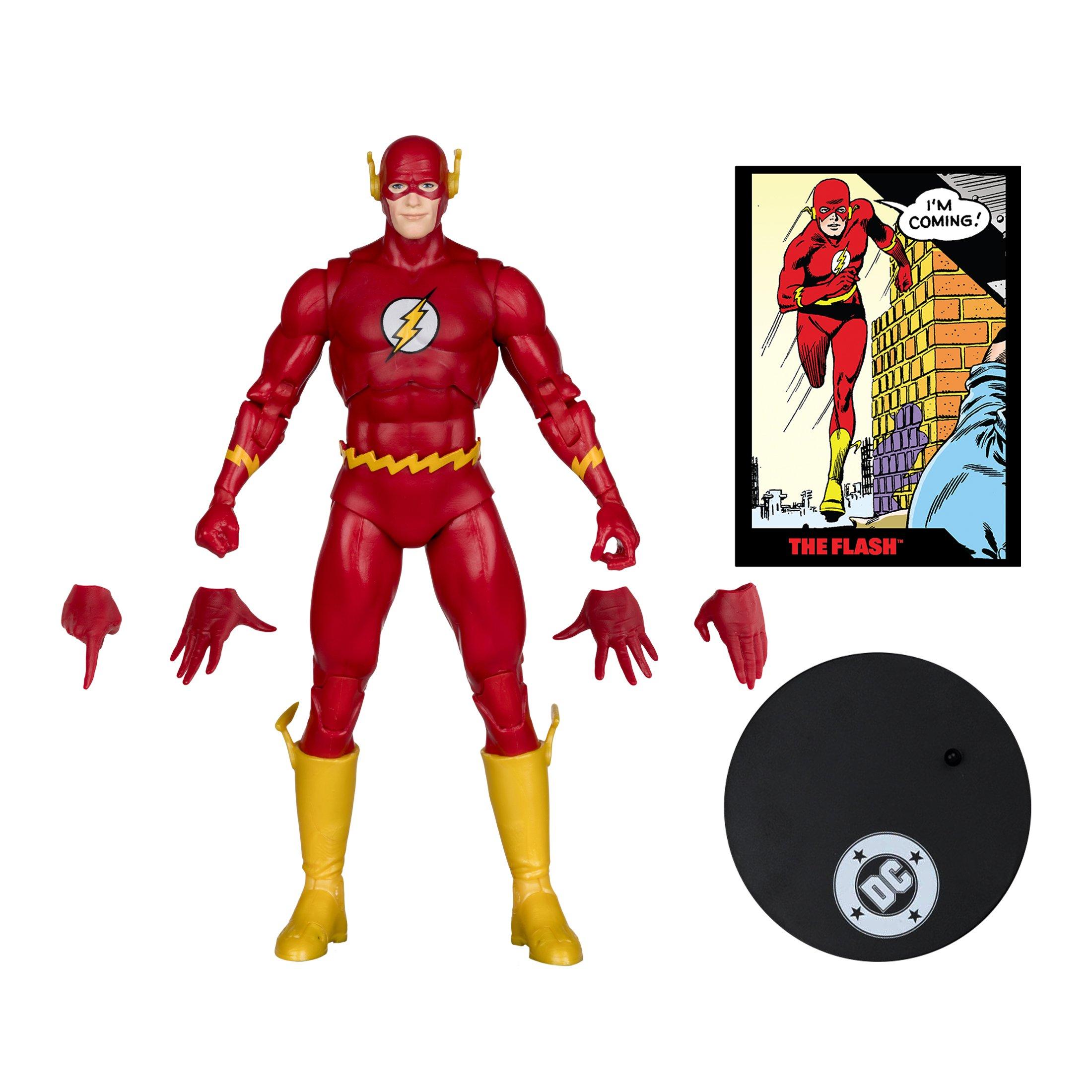 McFarlane Toys DC Direct The Flash 7-in Action Figure With Comic