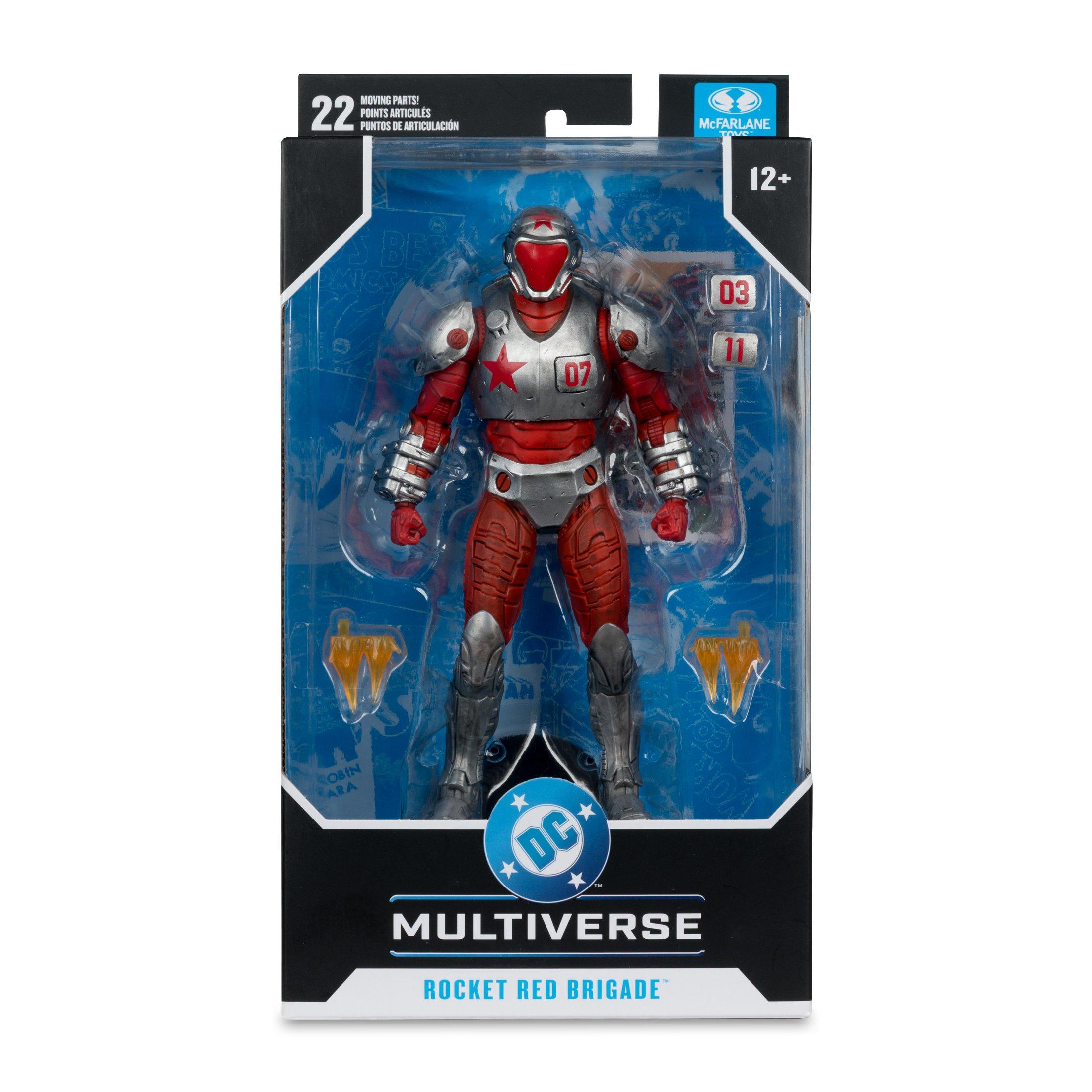 McFarlane Toys DC Multiverse Justice League Generation Lost Rocket Red Brigade 7-in Action Figure