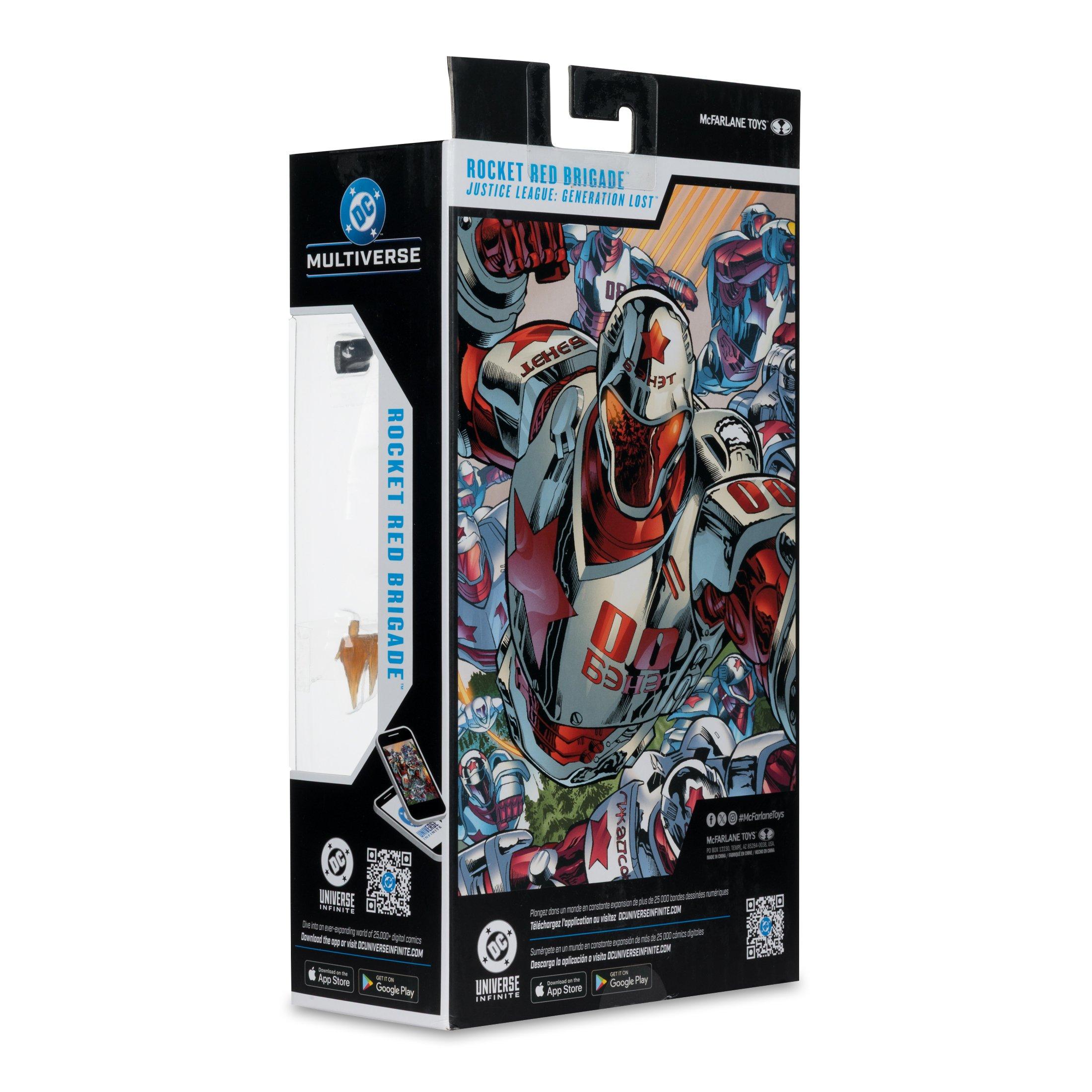 McFarlane Toys DC Multiverse Justice League Generation Lost Rocket Red 7-in Action Figure