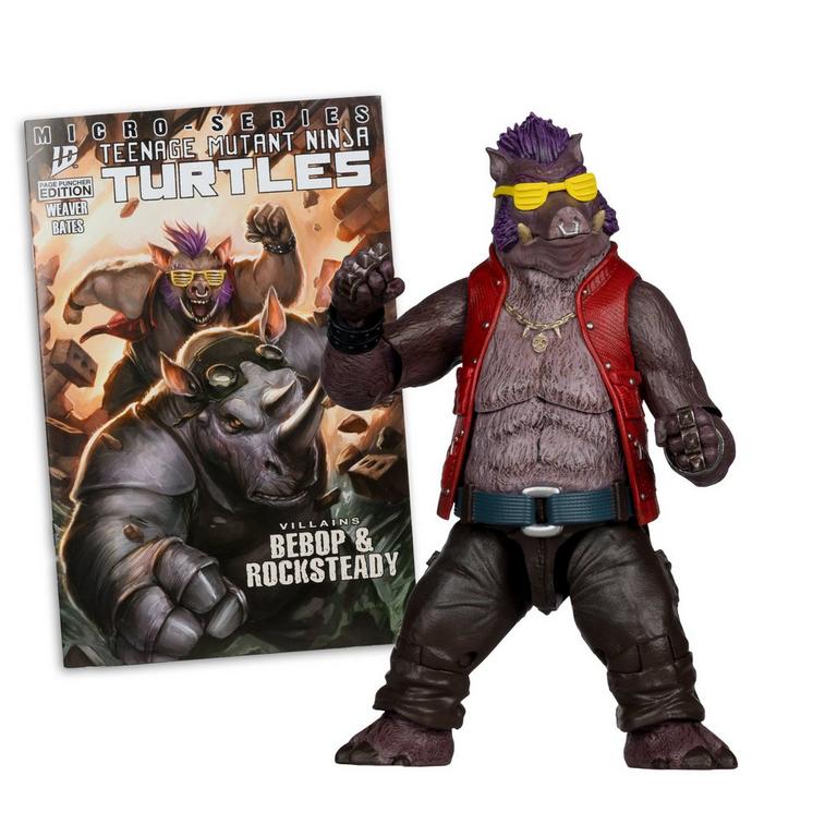 McFarlane Toys Teenage Mutant Ninja Turtles Bebop 5-in Action