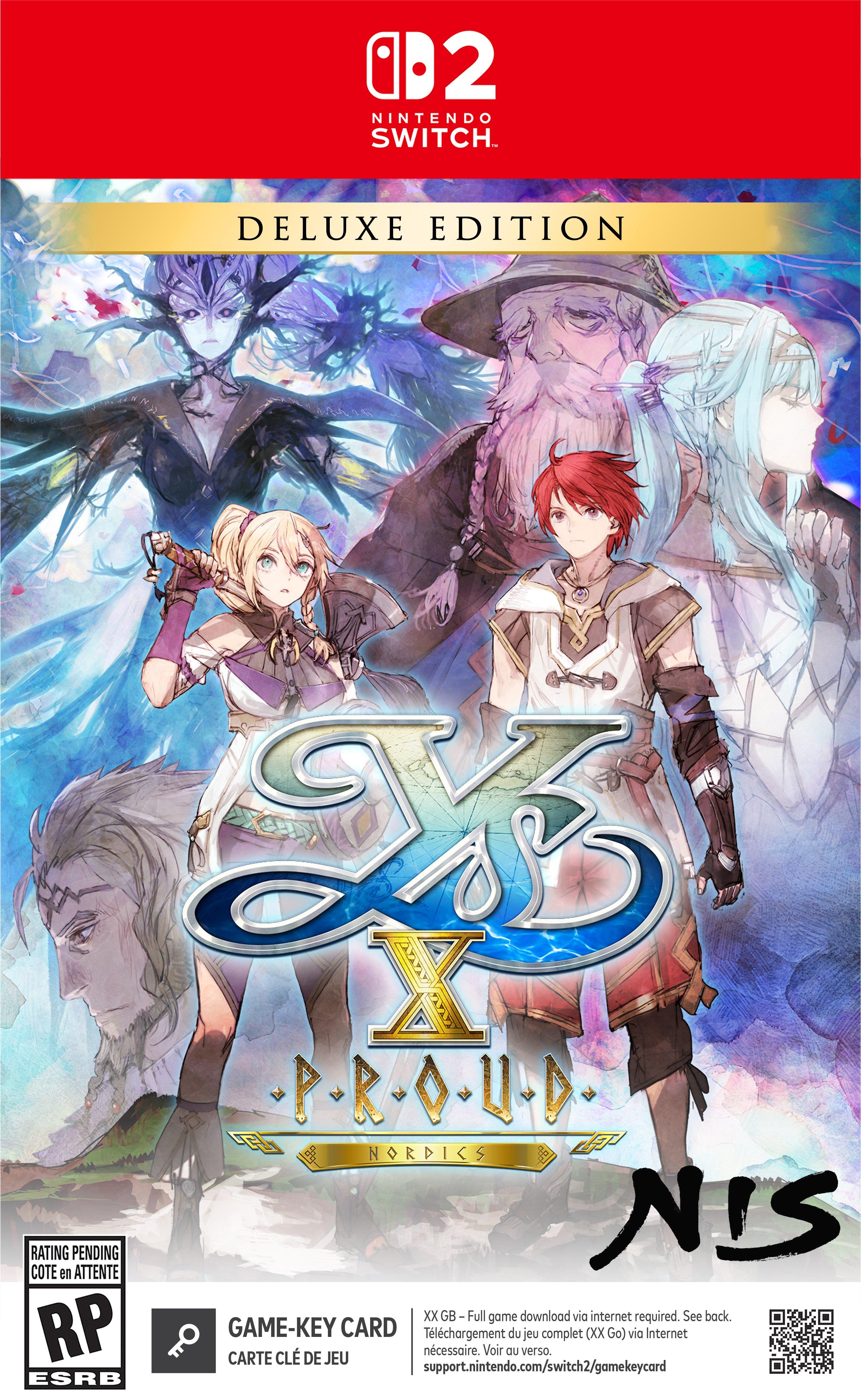Ys X: Proud Nordics Deluxe Edition - Nintendo Switch 2 | Koei