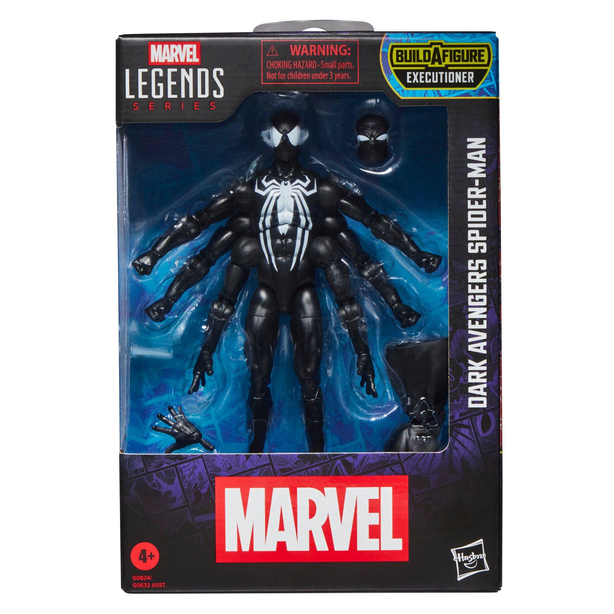 Hasbro Marvel Legends Series Dark Avengers Spider-Man 6-in Action Figure