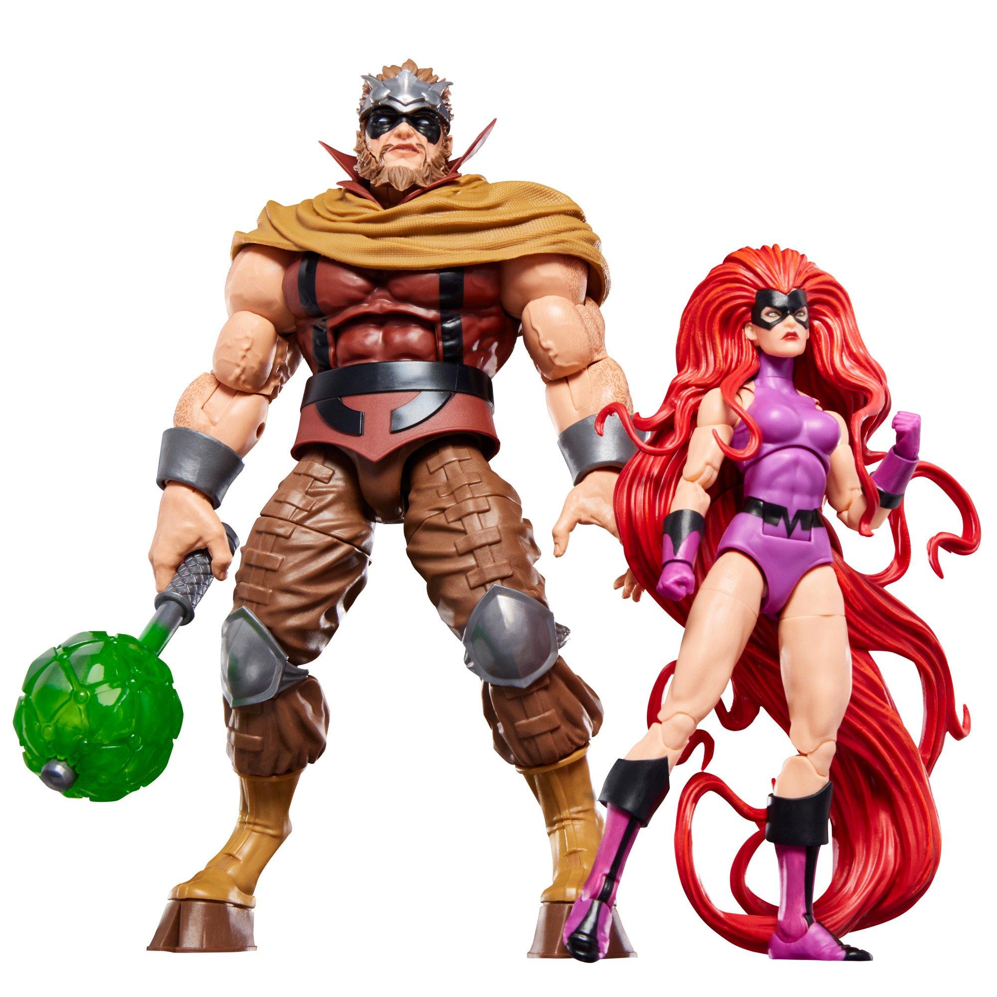 Hasbro Marvel Legends Series Inhumans Medusa and Gorgon 6-in