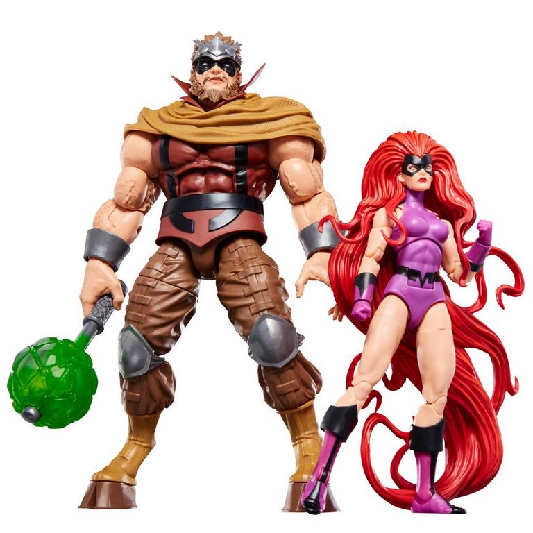 Hasbro Marvel Legends Series Inhumans Medusa and Gorgon 6-in