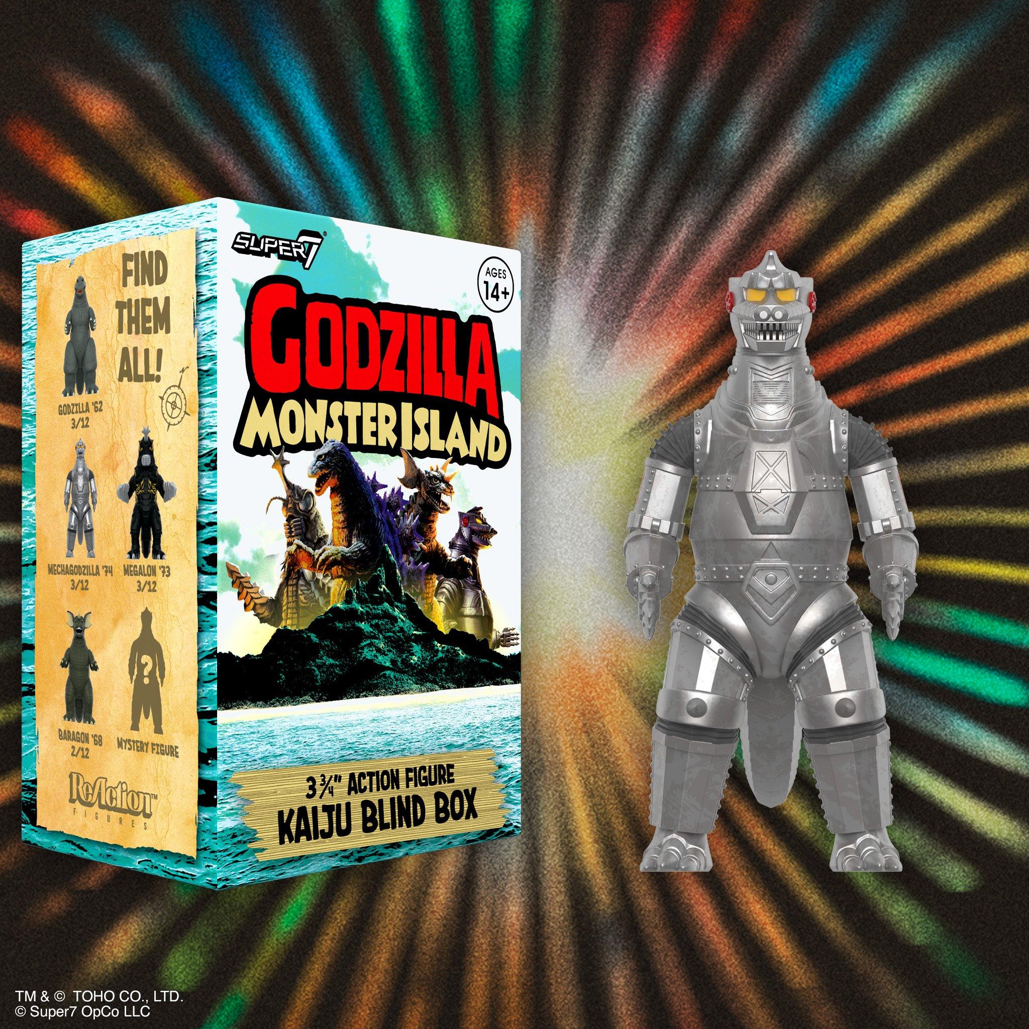 Toho Godzilla Monster Island ReAction Figure Blind Box