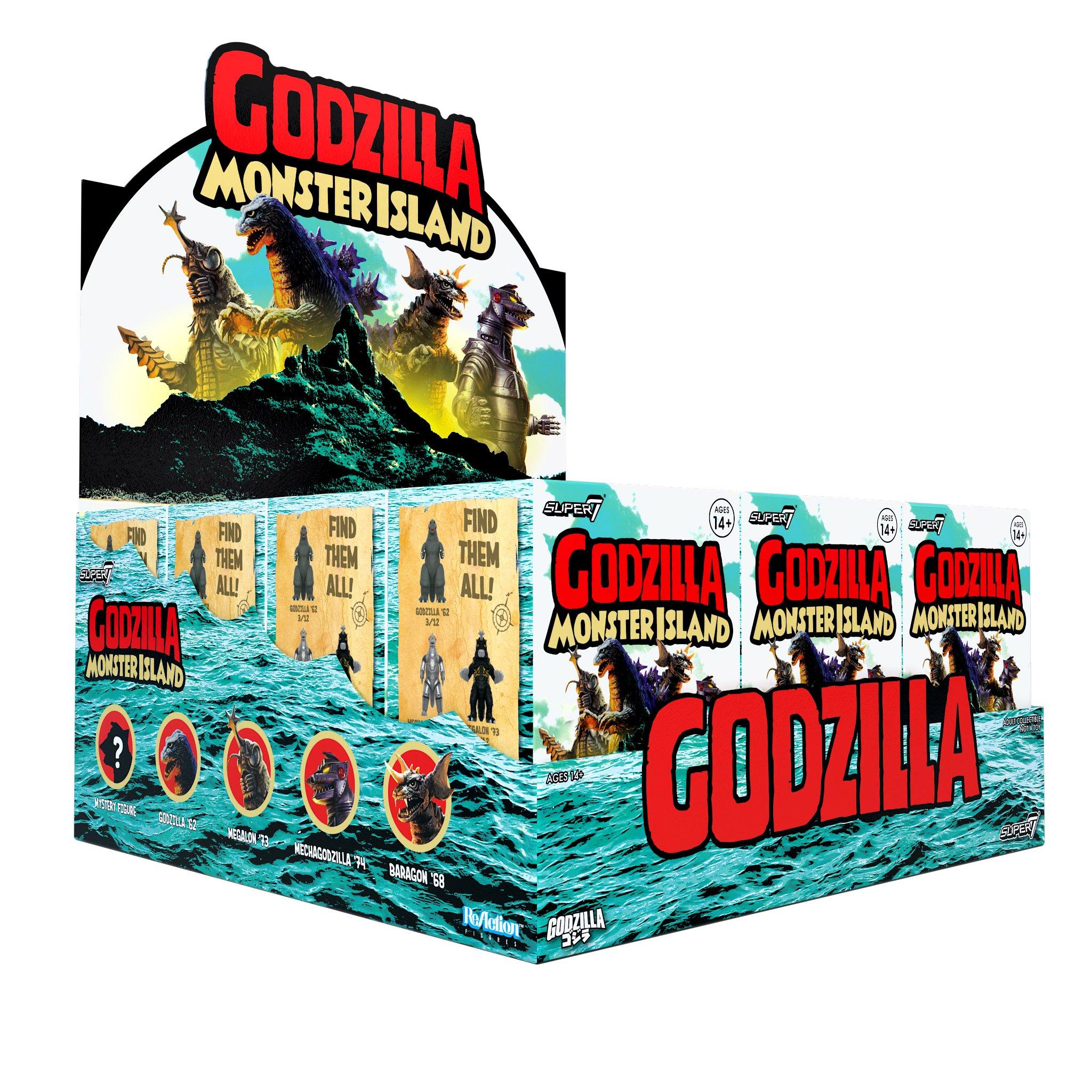 Toho Godzilla Monster Island ReAction Figure Blind Box