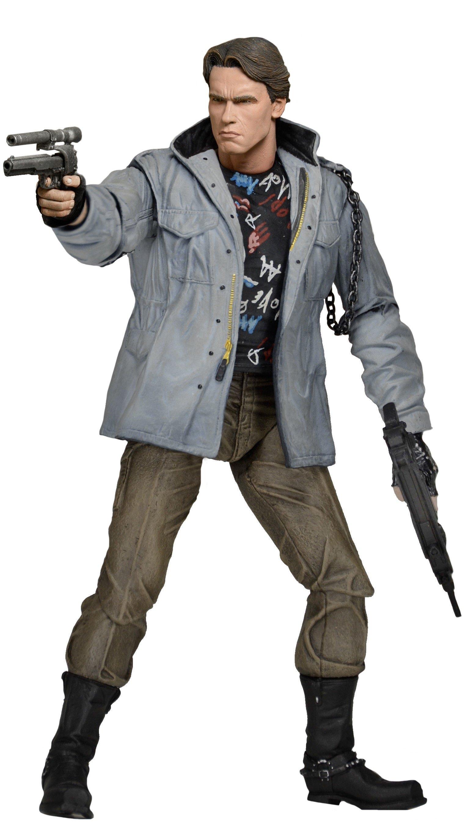 NECA Terminator Ultimate Tech Noir T-800 7-in Action Figure | GameStop