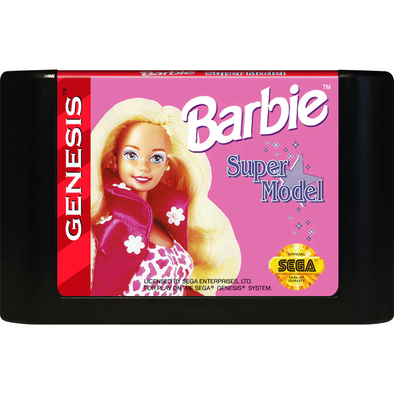 Barbie Super Model - Sega Genesis