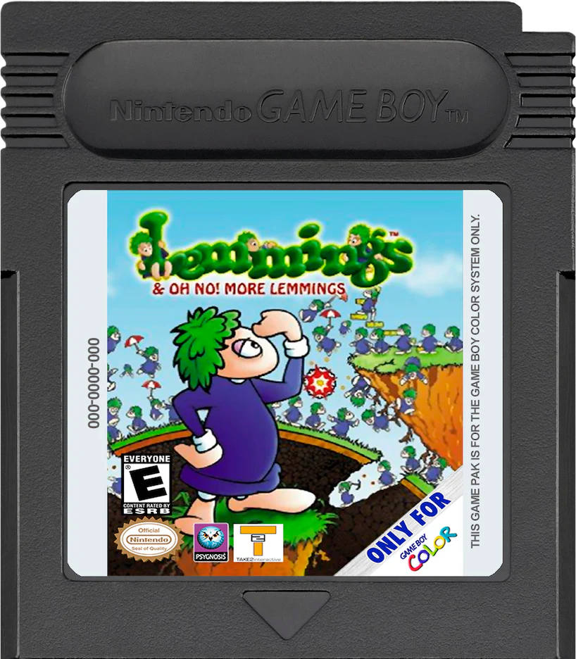 Lemmings - Game Boy Color