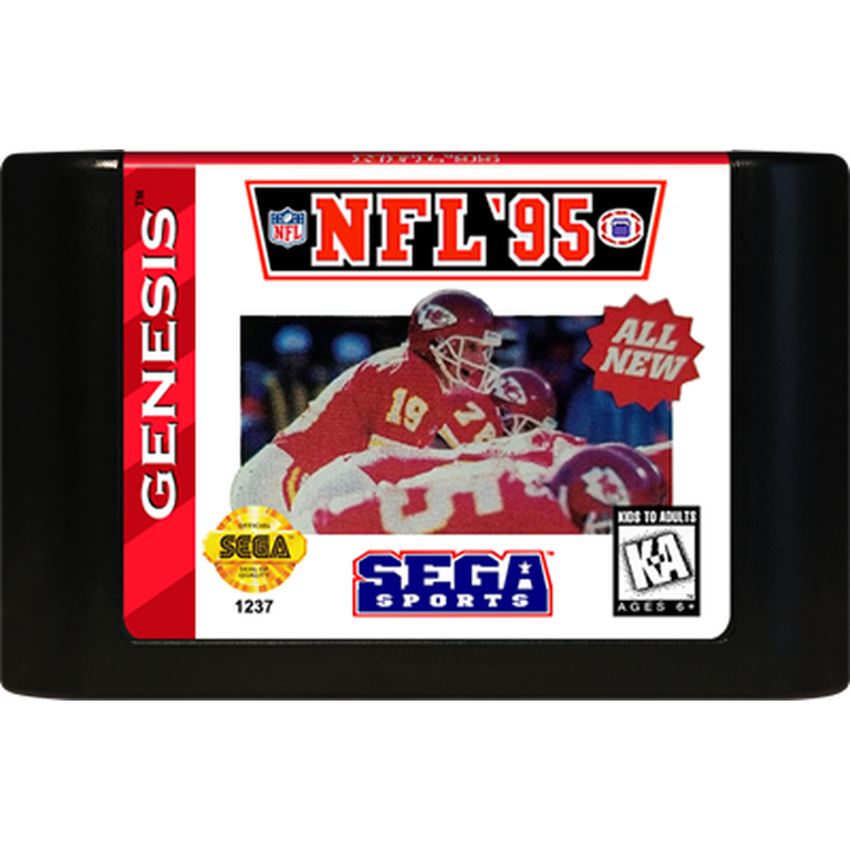 NFL '95 - Sega Genesis