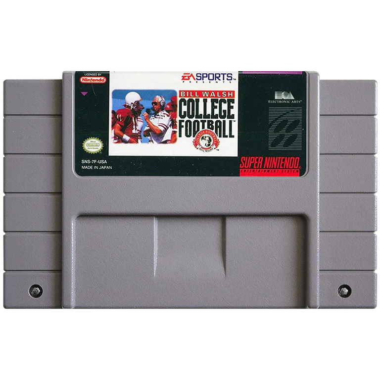 Bill Walsh College Football - Super Nintendo (SNES)