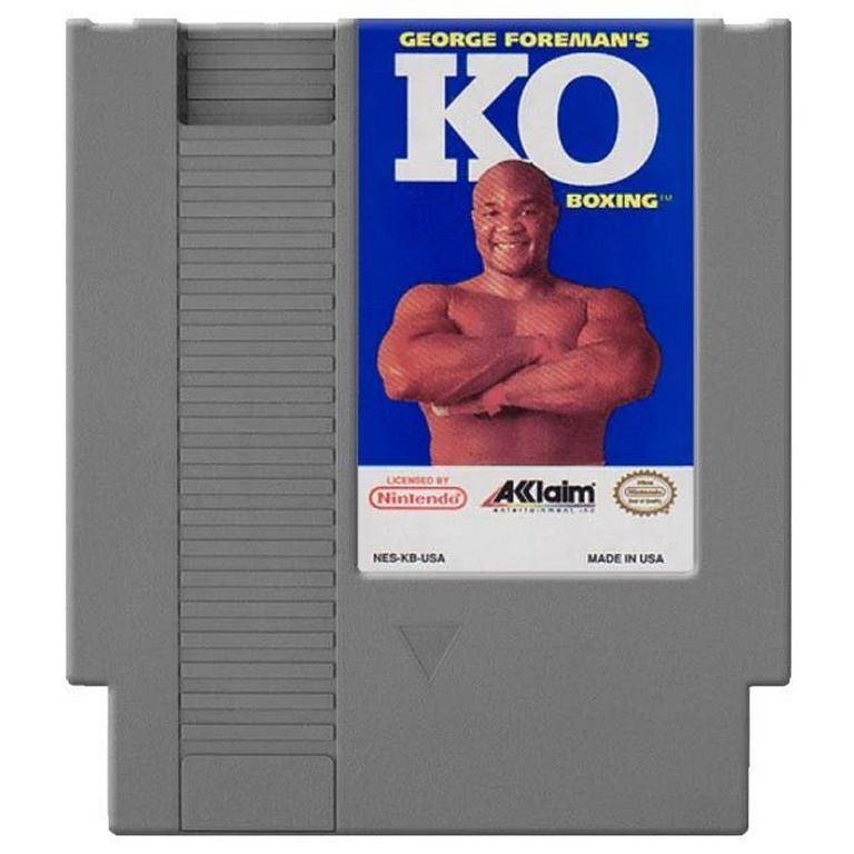 George Foreman's KO Boxing - Nintendo (NES)