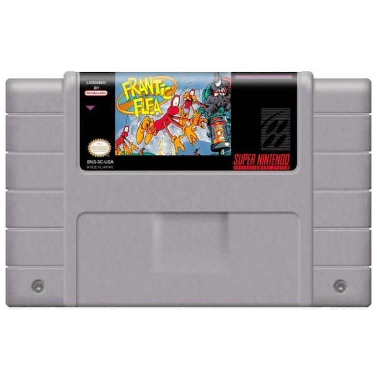 Frantic Flea - Super Nintendo (SNES)