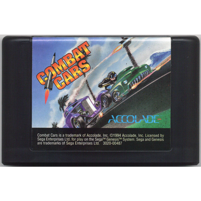 Combat Cars - Sega Genesis