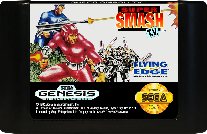 SUPER SMASH T.V. ゲームギアソフト Super Smash T.V. (Sega Game Gear