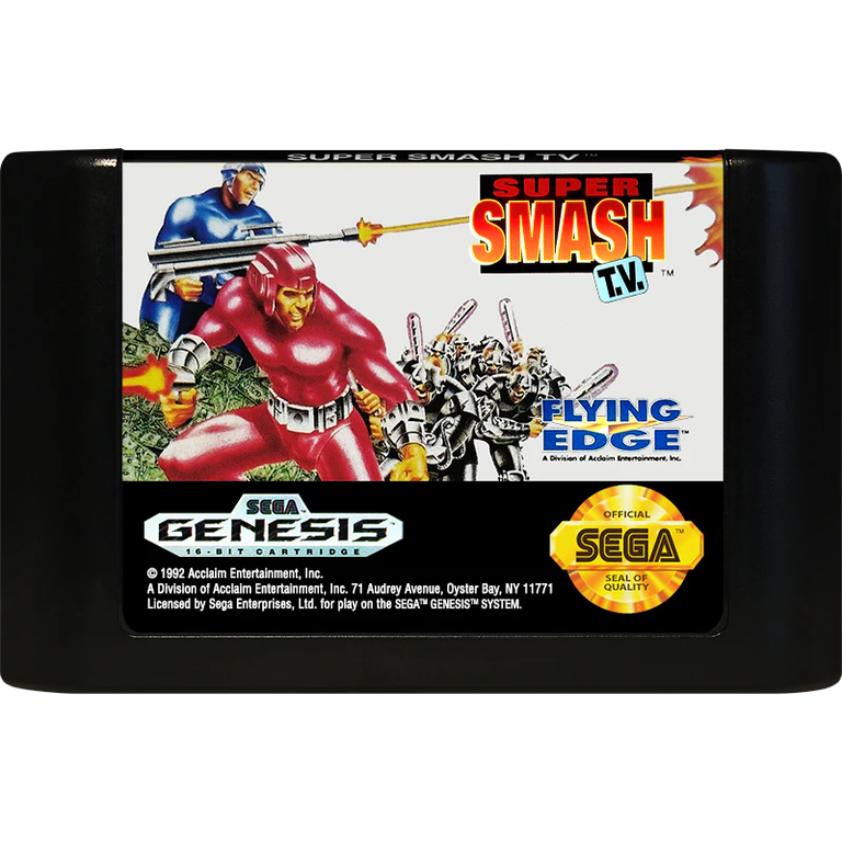 SUPER SMASH T.V.　ゲームギアソフト Super Smash TV - Sega Genesis | Flying Edge | GameStop