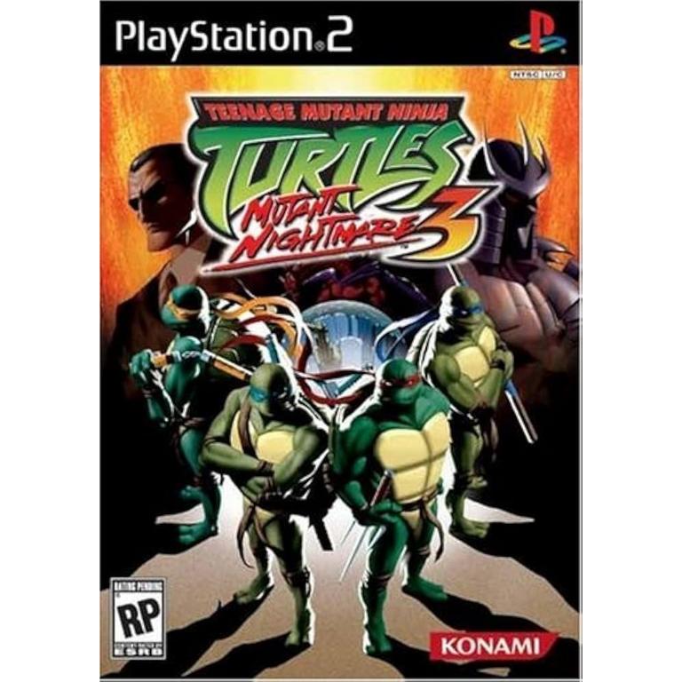 Teenage Mutant Ninja Turtles 3 Mutant Nightmare - PlayStation 2