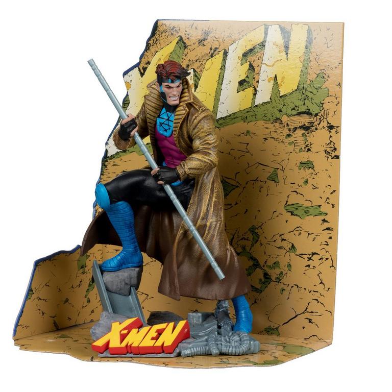 McFarlane Toys Marvel Collectibles X-Men Gambit (Issue 1 Comic) Figure