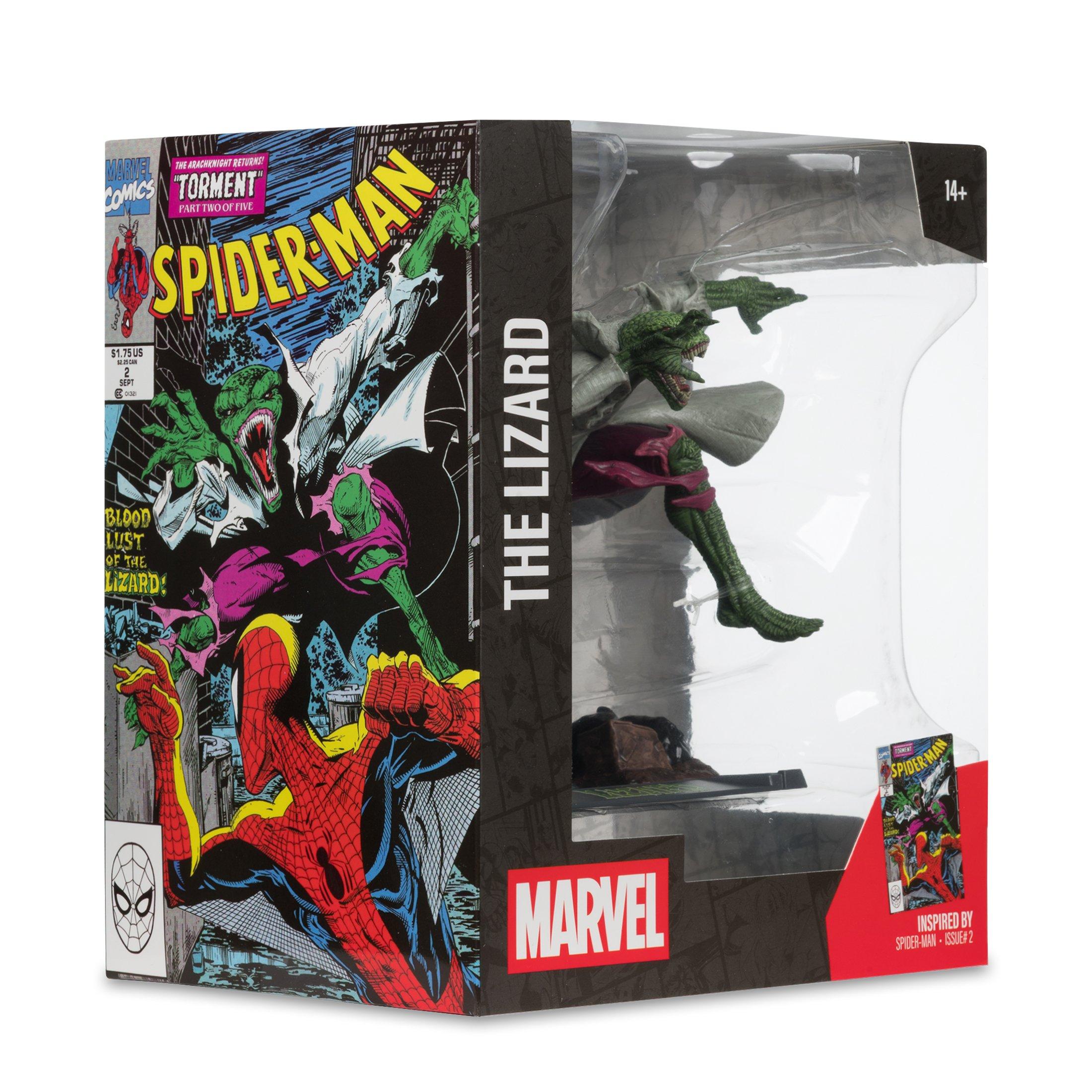 McFarlane Toys Marvel Collectibles Spider-Man The Lizard (Issue 2 Comic) Action Figure
