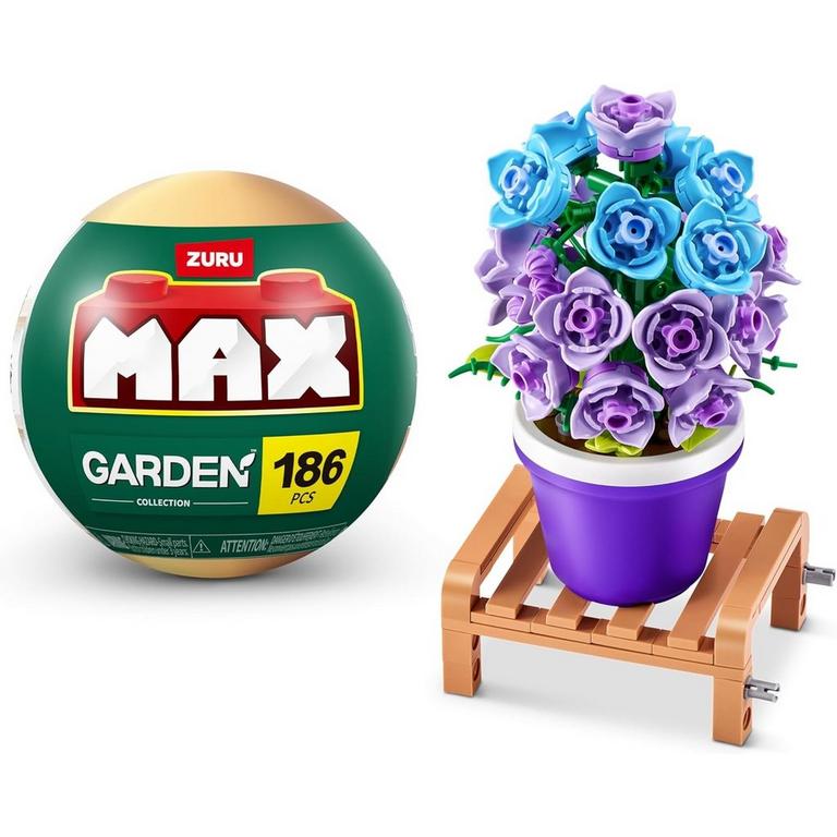 ZURU MAX Premium Garden Pot Plants Building Bricks Collection Campanula Capsule (Styles May Vary)