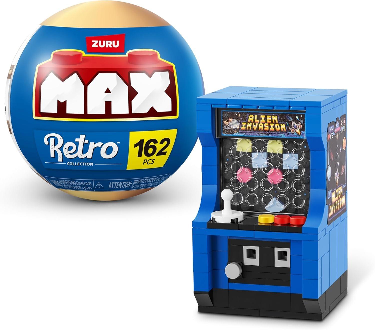 ZURU MAX Premium Retro Building Bricks Collection (Arcade Machine  display picture 1