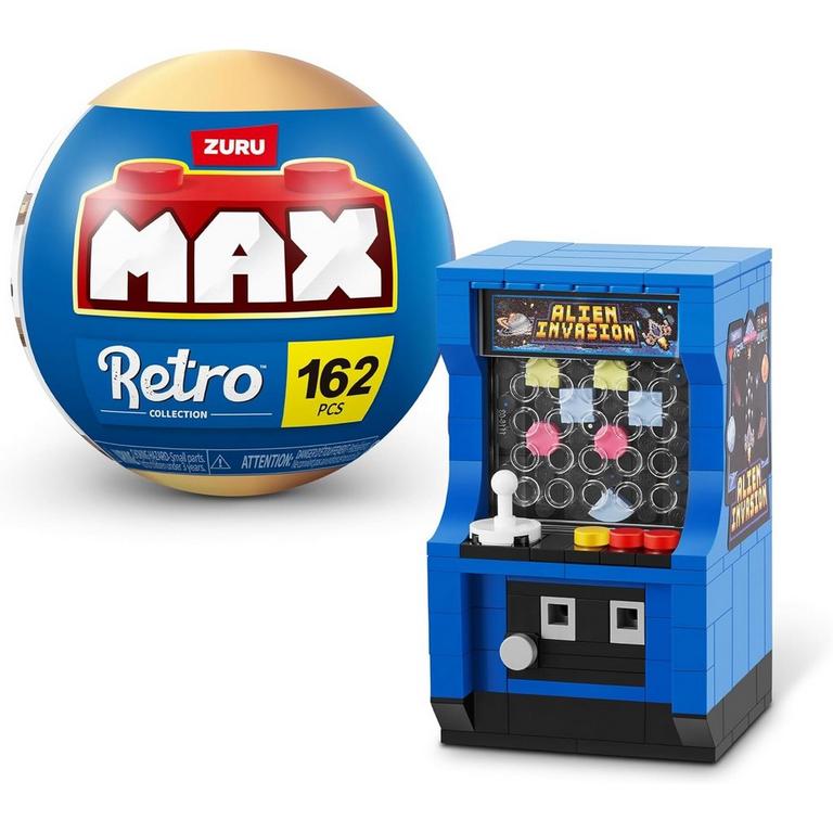 ZURU MAX Premium Retro Building Bricks Collection (Arcade Machine) (Styles May Vary)