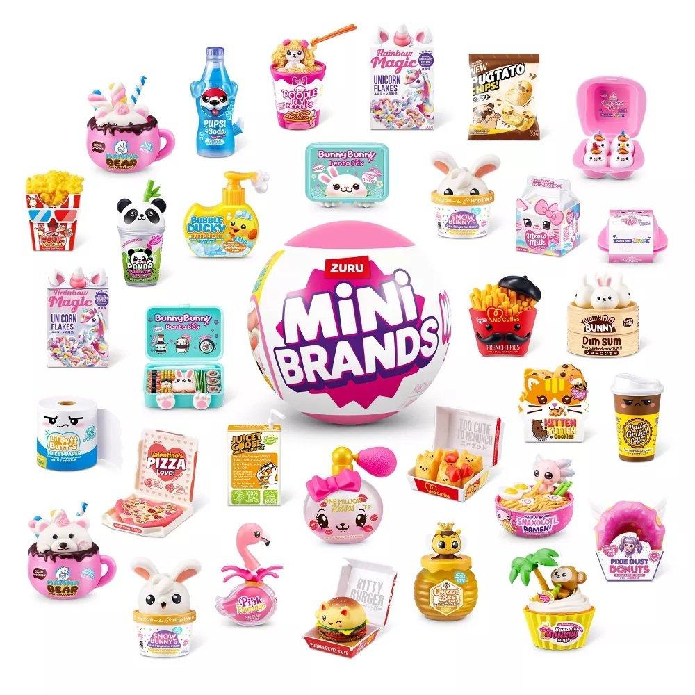 ZURU Mini Brands Kawaii Kuties Mini Capsule (Styles May Vary)