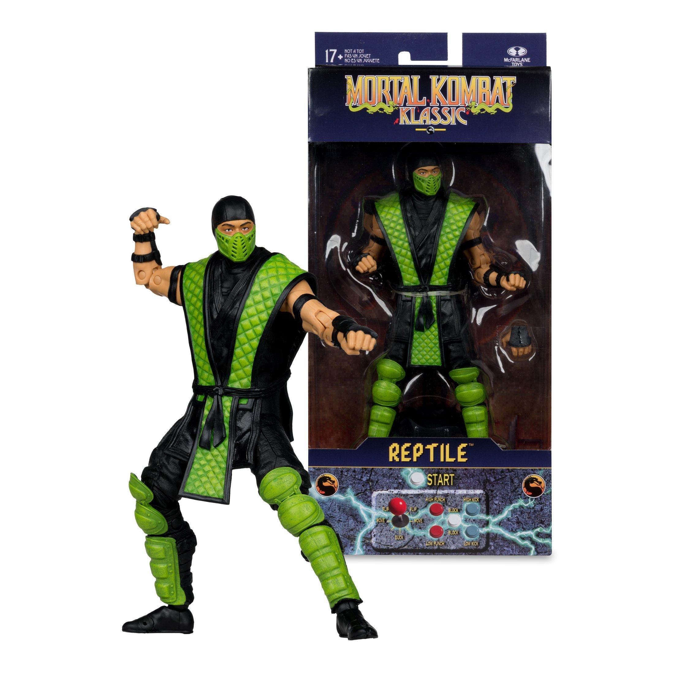 McFarlane Toys Mortal Kombat Klassic Reptile 7-in Scale Figure