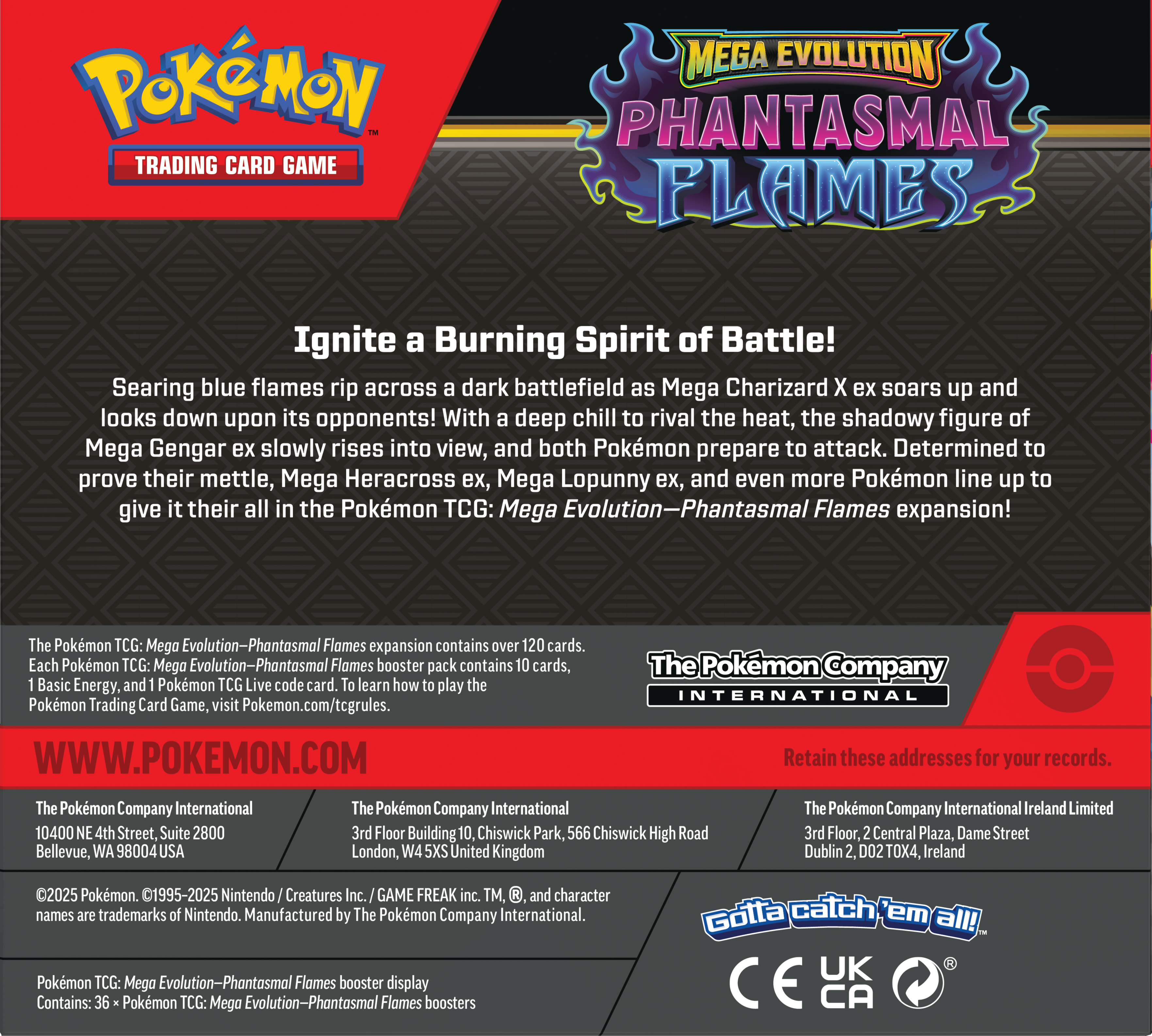 Pokemon Trading Card Game: Phantasmal Flames Booster Box