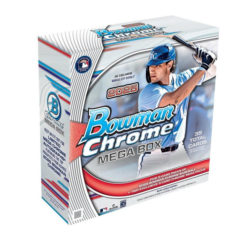 2025 Bowman MLB Chrome Baseball Mega Box