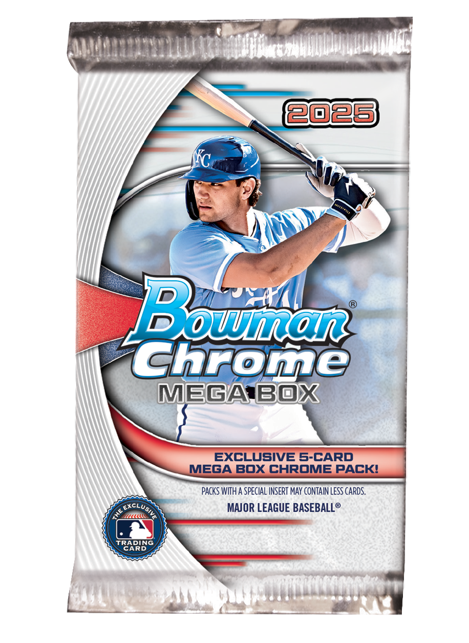 2025 Bowman Chrome MLB Baseball Mega Box