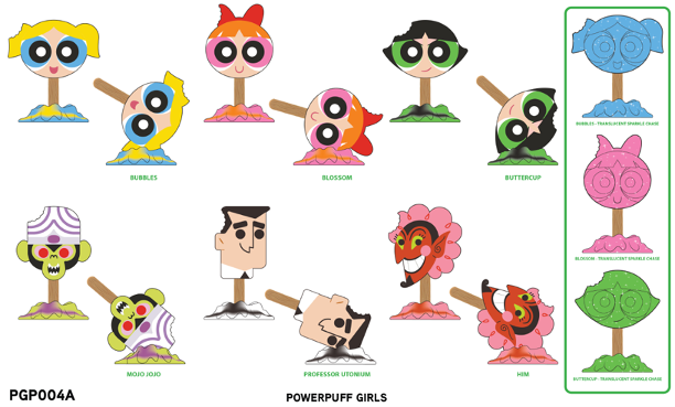 CultureFly Powerpuff Girls Meltz Collectible Figure Blind Bag
