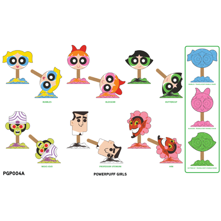 CultureFly Powerpuff Girls Meltz Collectible Figure Blind Bag Series 1 (Styles May Vary)